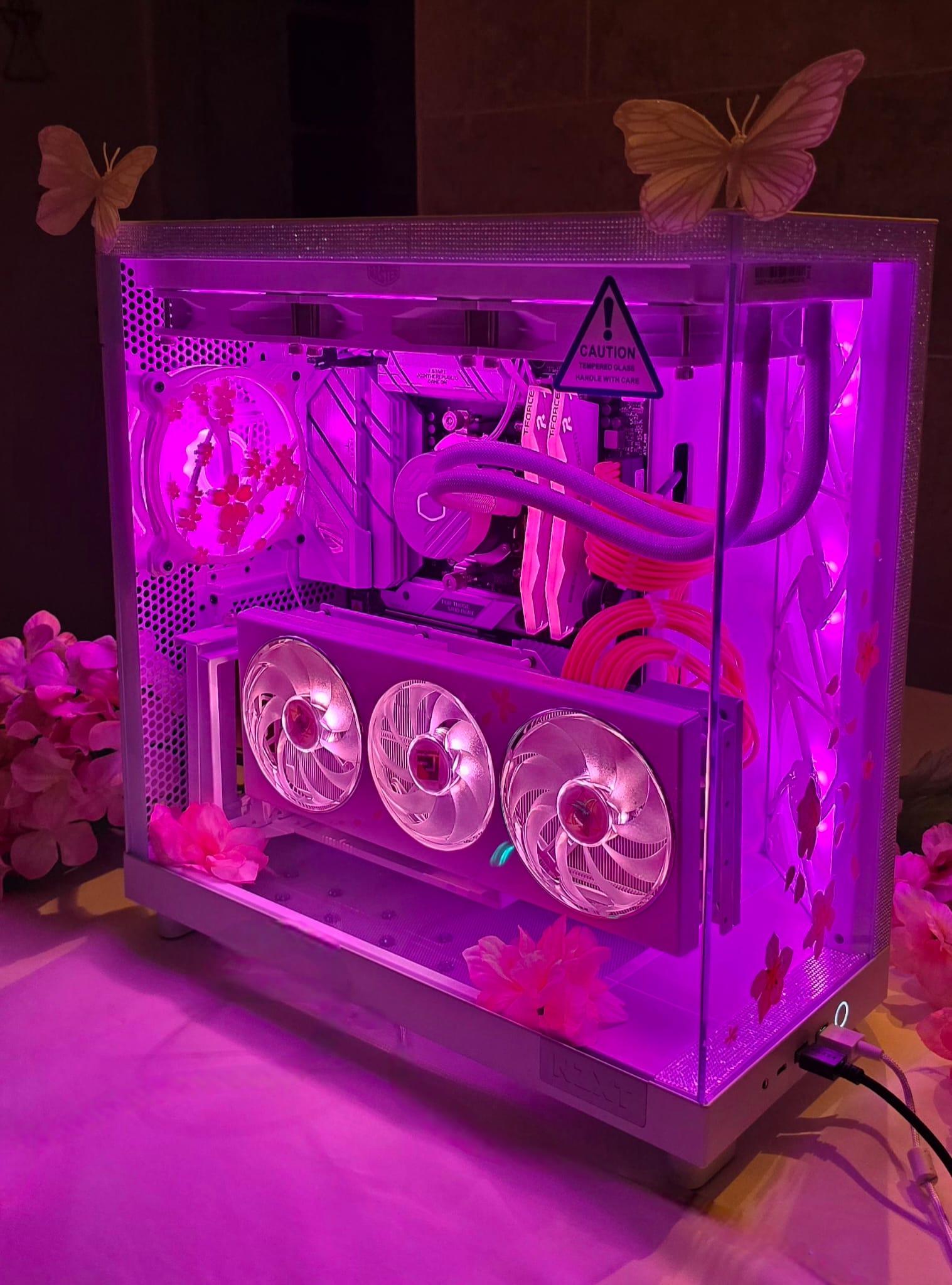 Sakura Pc 🌸🌸🌸 7800X3D + 7800XT (Sakura Version)