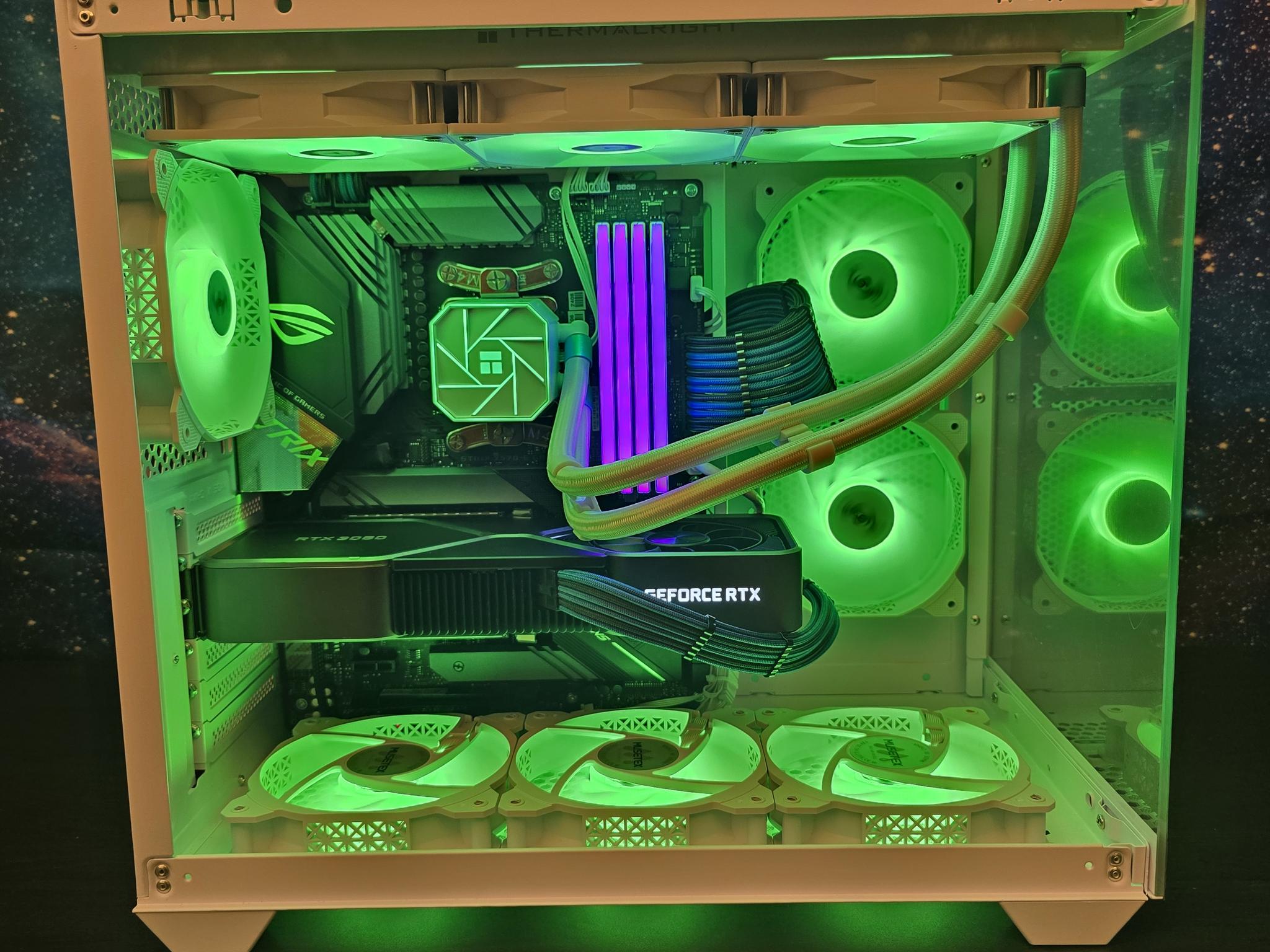 ⚪️🚀 1440P HIGH END PC | RTX 3080 FE | RYZEN 9 5900X | 64GB RAM | 3TB SSD 🚀⚪️