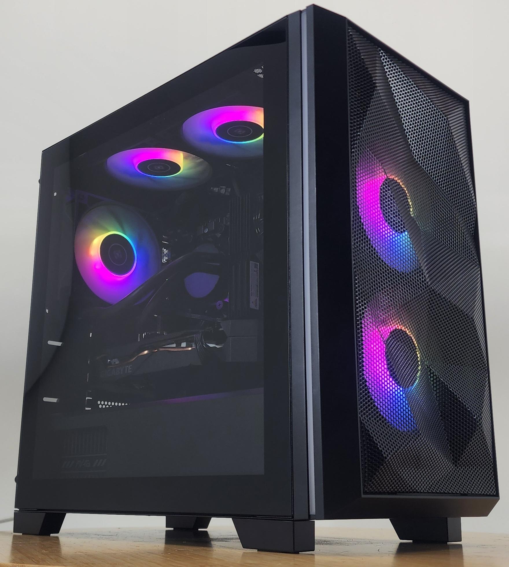 Gaming PC Ryzen 5 2600X 32GB RAM 512GB SSD+1TB HDD RTX 2060 12GB Win 11 Computer