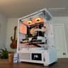 White Custom Gaming PC | 1440p Ready | RTX 4070 Super + Ryzen 5 7600X