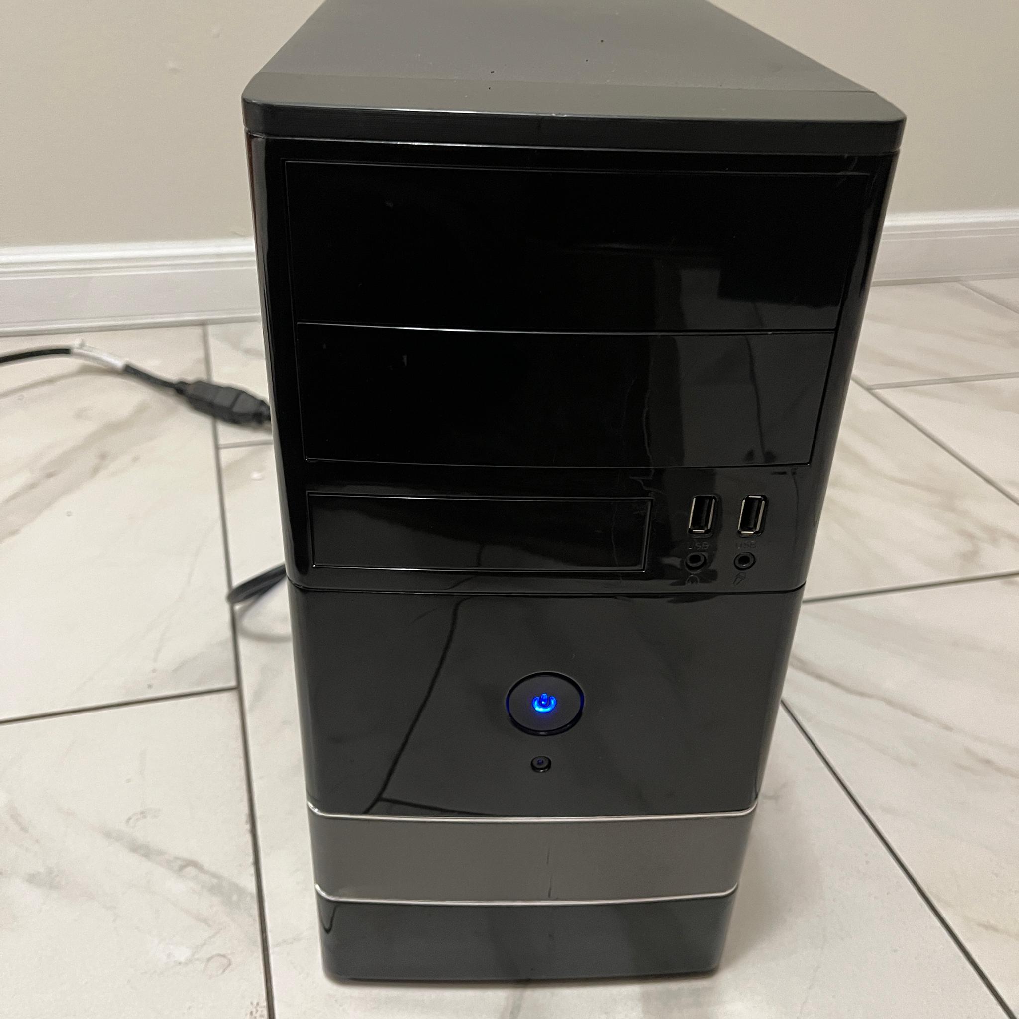 NVIDIA RTX 3060 Ti, Intel Core i5-8600, 16GB RAM, 500GB SSD - Sleeper Gaming PC w/ Wi-Fi & BT