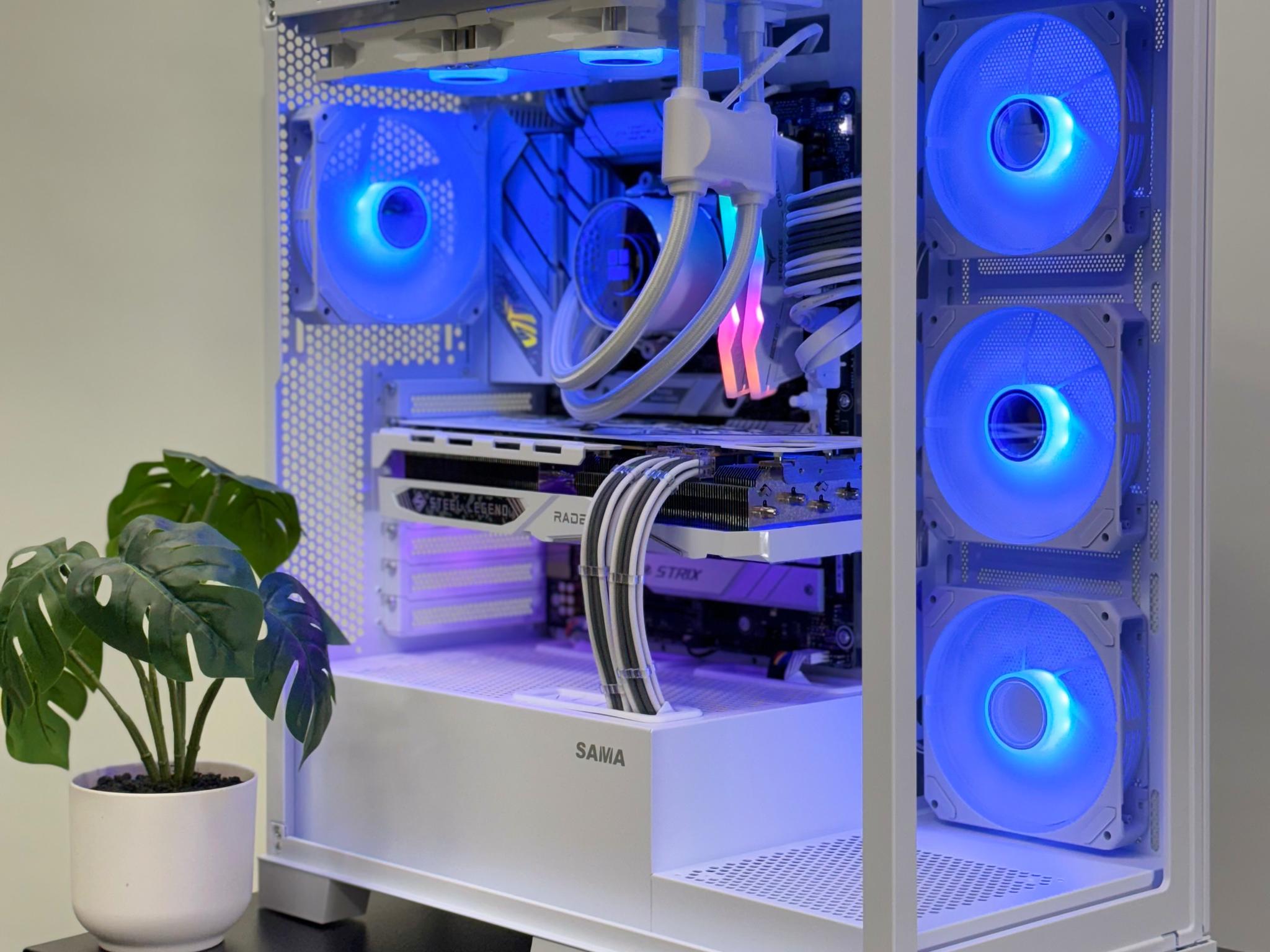 Almost Heaven 🪽 Radeon RX 7900 GRE ☀️ AMD Ryzen 7600X 🌙32GB RAM DDR5 ✨1TB m.2 📖 White Build