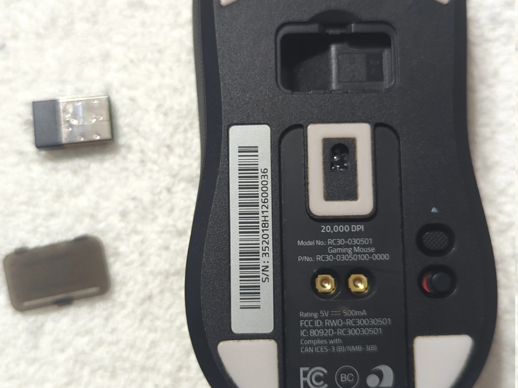 Razer Viper Ultimate wireless with charging stand in excellent condition and barely used!