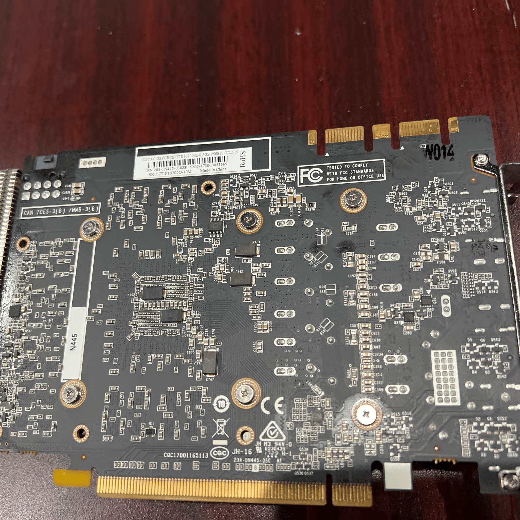 ZOTAC GeForce GTX 1070 Mini 8GB GDDR5 Graphics Card