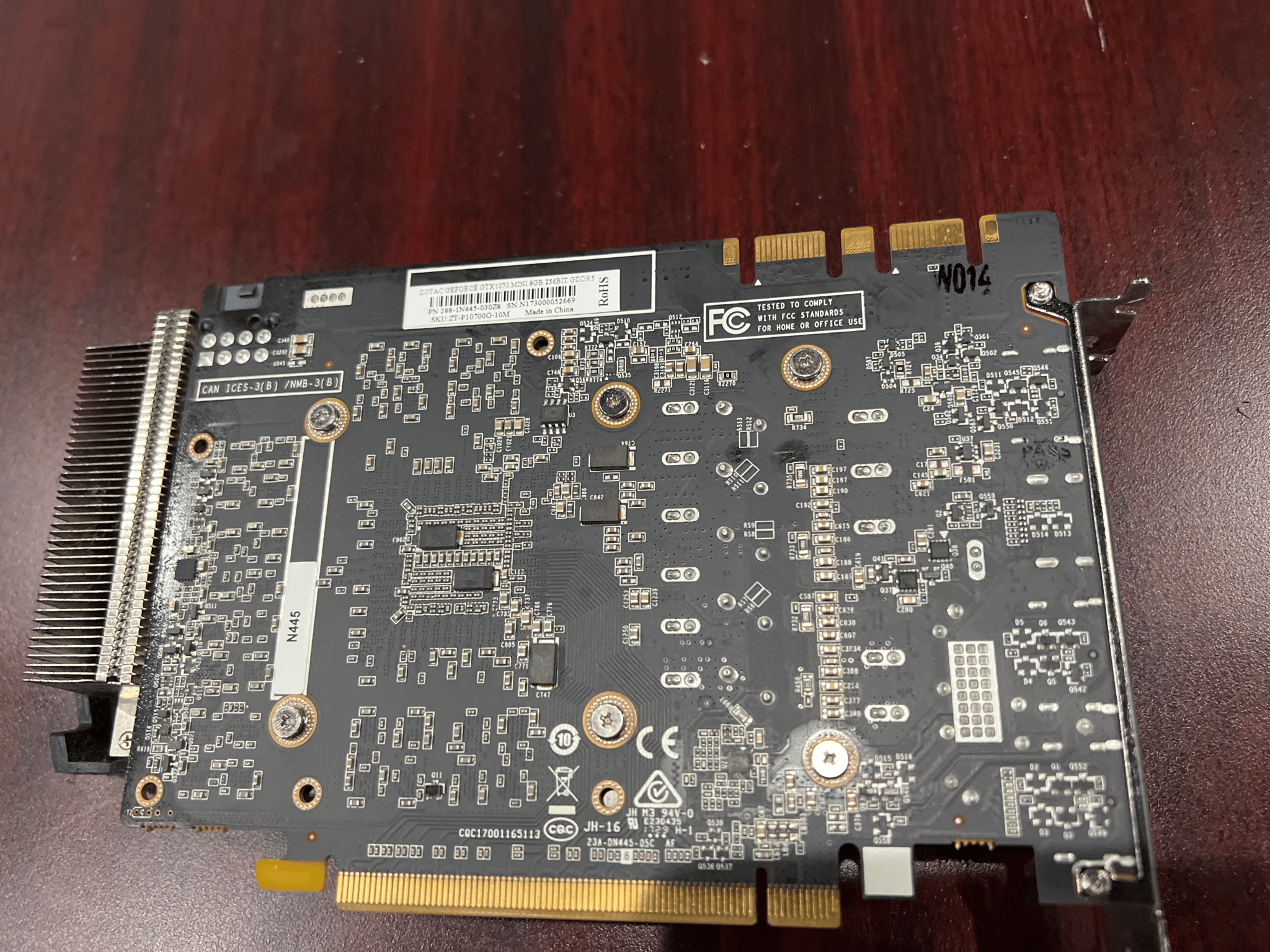 ZOTAC GeForce GTX 1070 Mini 8GB GDDR5 Graphics Card