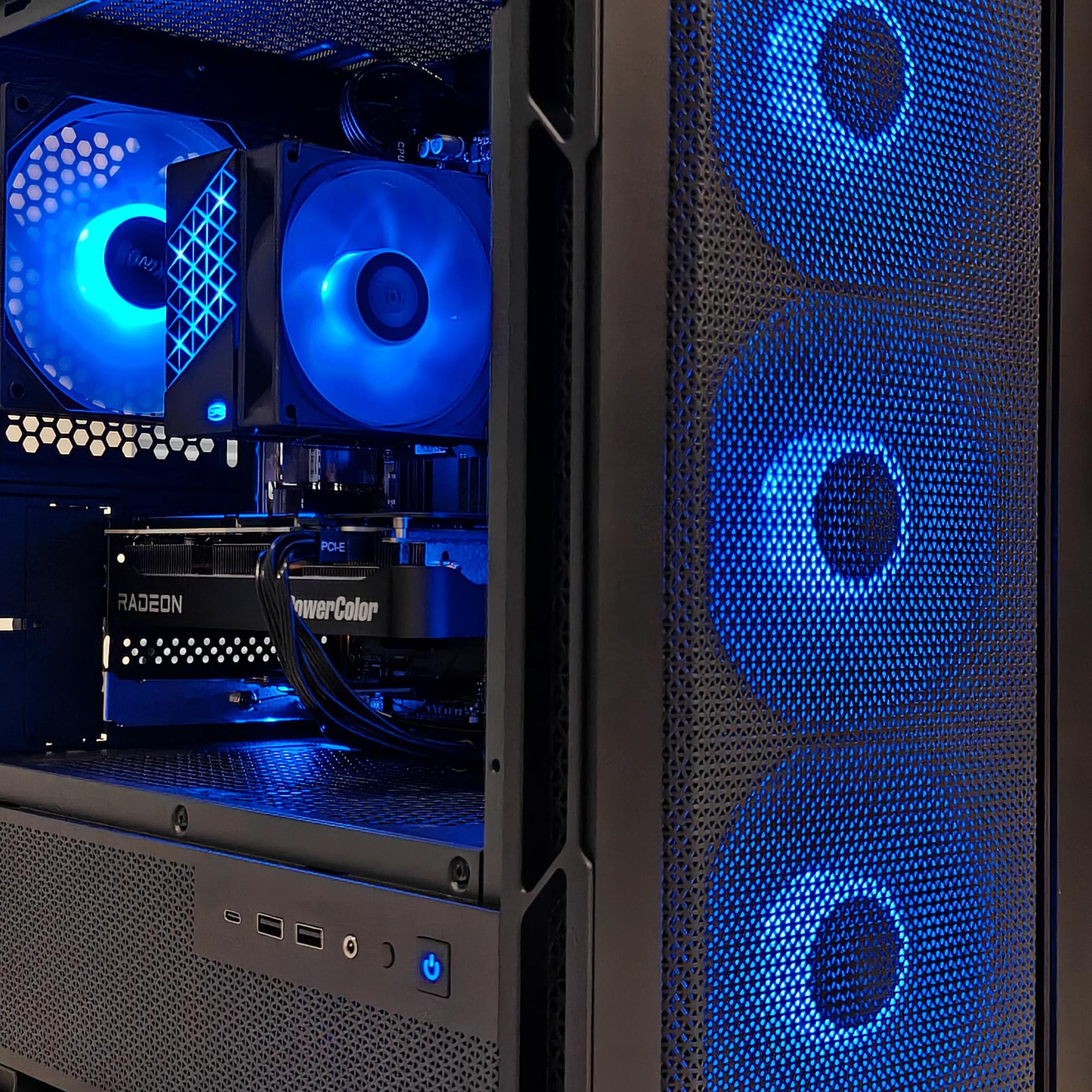 1440P - 1080P - AMD Radeon RX 9060XT 16GB - Intel Core i5 14600KF - 32 GB RAM - 1 TB SSD - Value PC