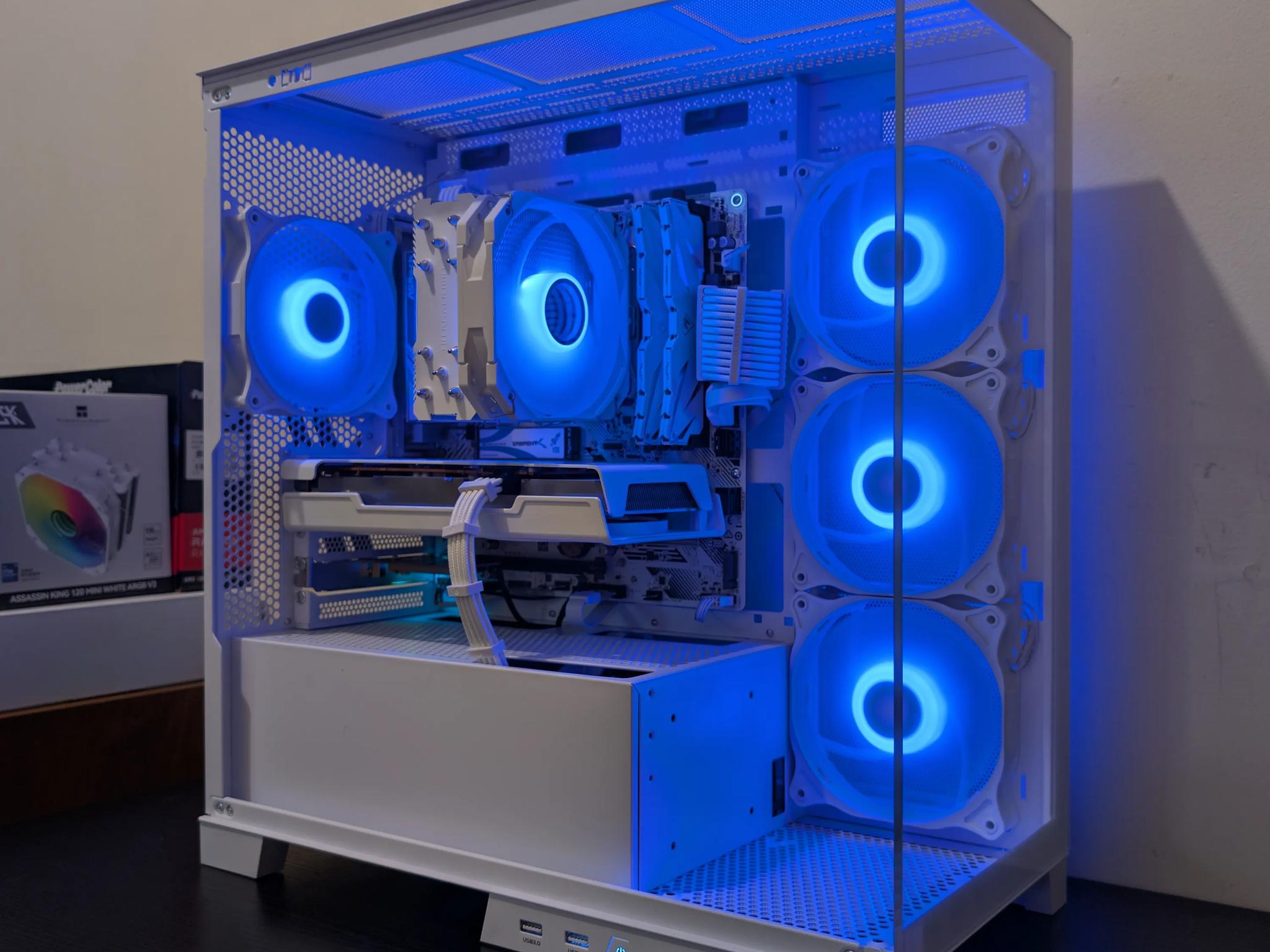 🐻‍❄️ White Gaming PC | RX 6600 | Ryzen 5 3600 | 1TB SSD | 32GB RAM | WiFi 6 & Bluetooth 🐻‍❄️