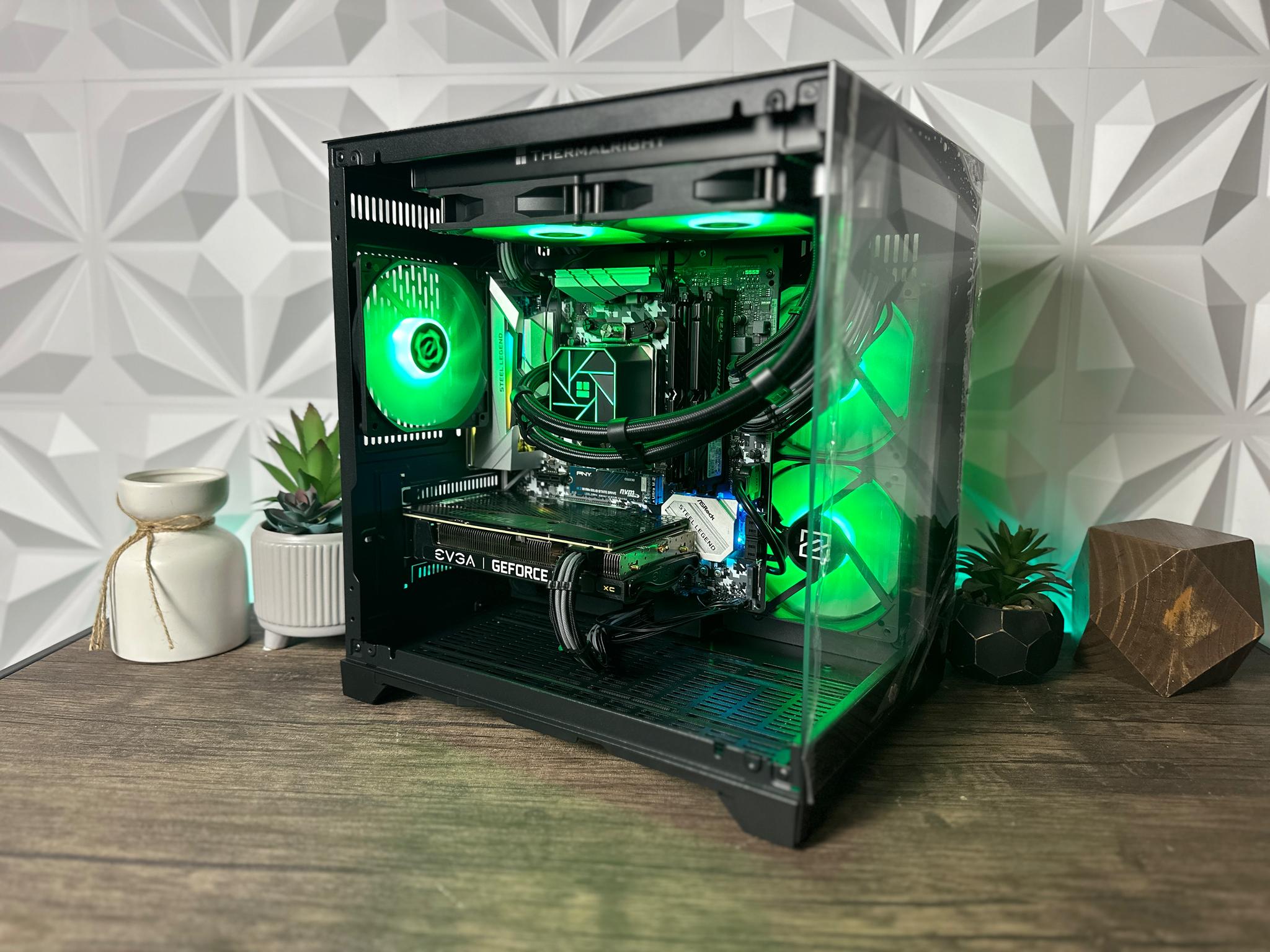 "Grey God" Gaming PC! Ryzen 7 3700x, RTX 3060, 16gb DDR4, 1TB SSD, Full ARGB!