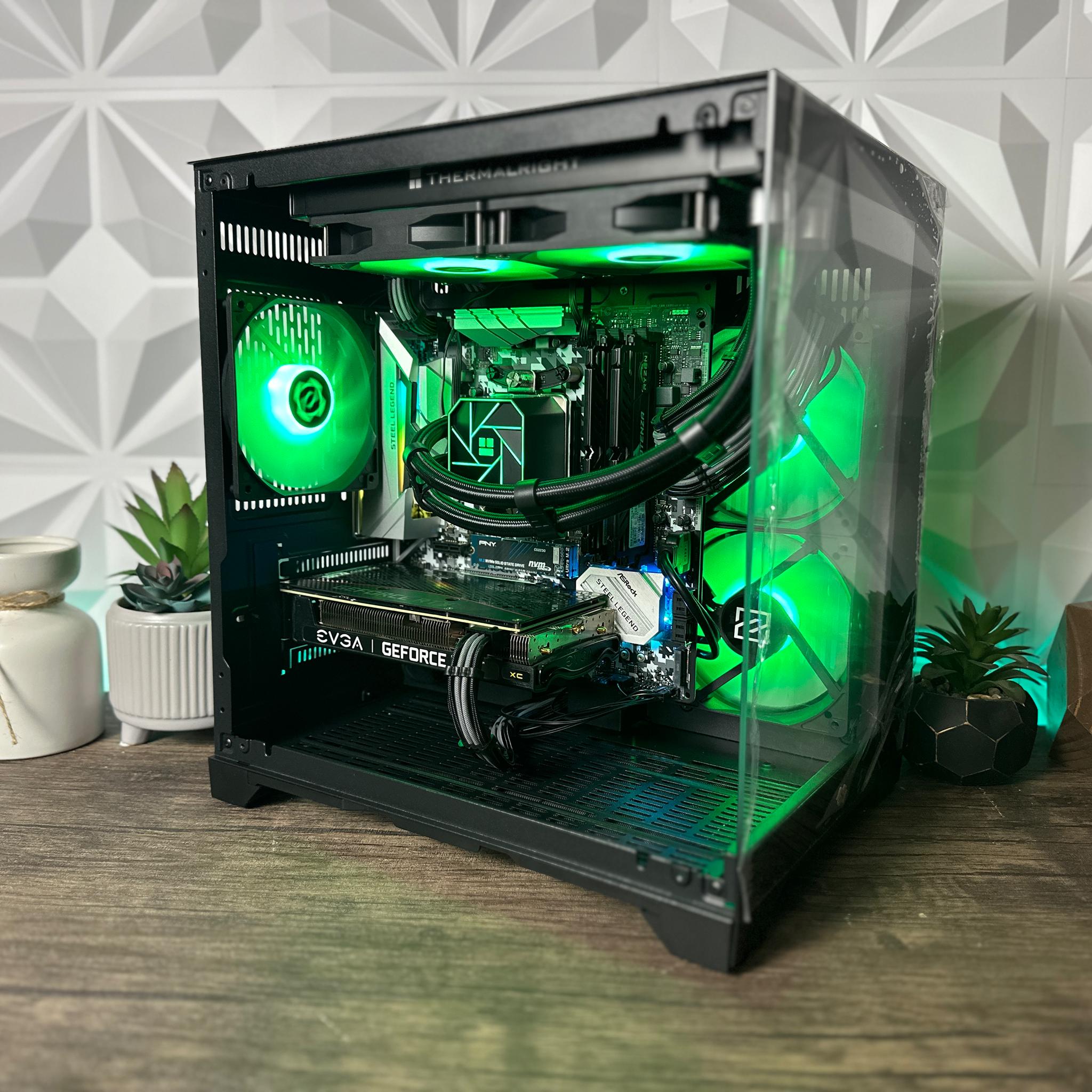 "Grey God" Gaming PC! Ryzen 7 3700x, RTX 3060, 16gb DDR4, 1TB SSD, Full ARGB!