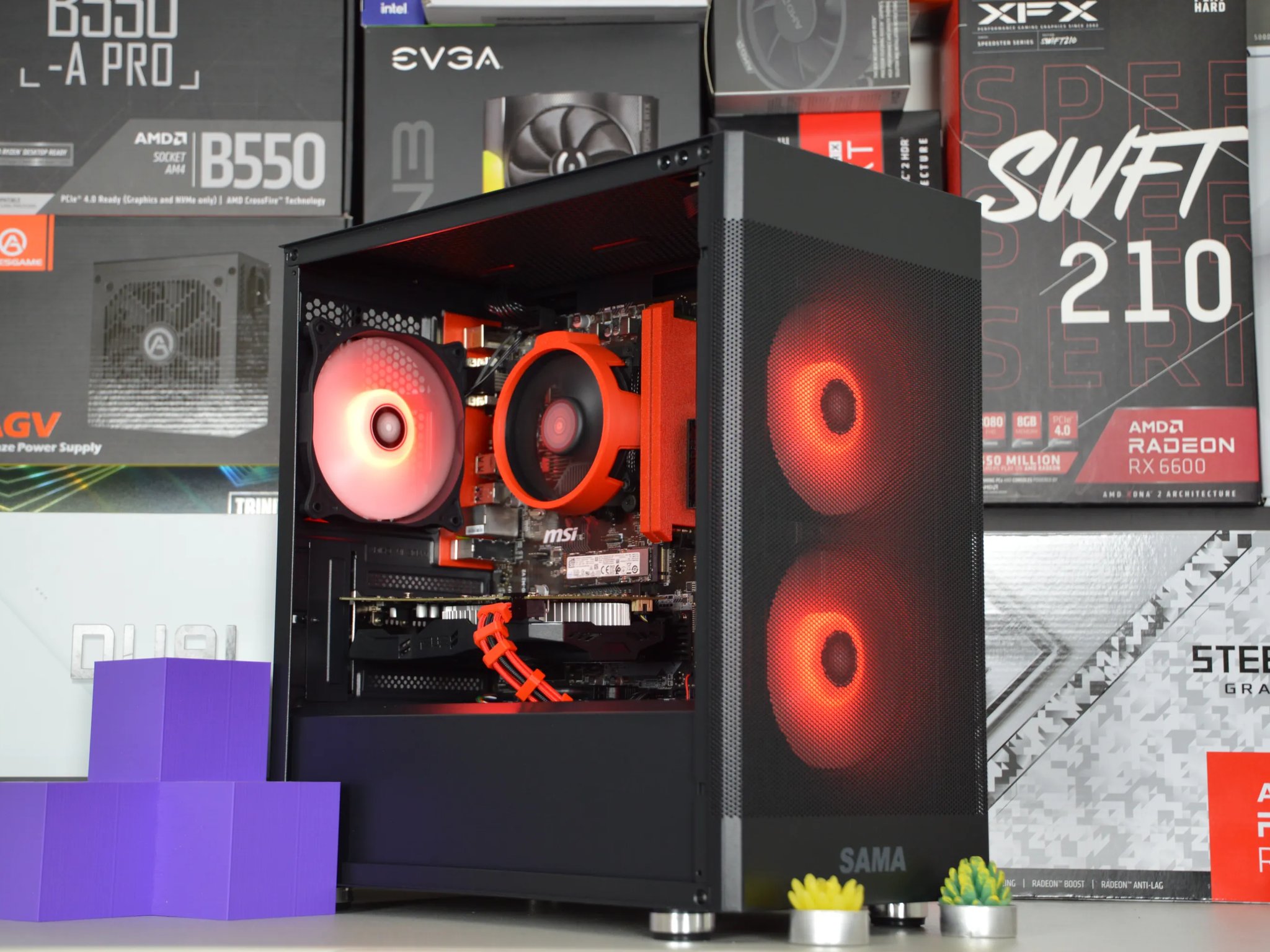 🥊130+ FPS BUDGET FORTNITE PC🥊| GTX 1060 6GB | RYZEN 3 2300X | 16GB DDR4 RAM | 512 GB SATA SSD |