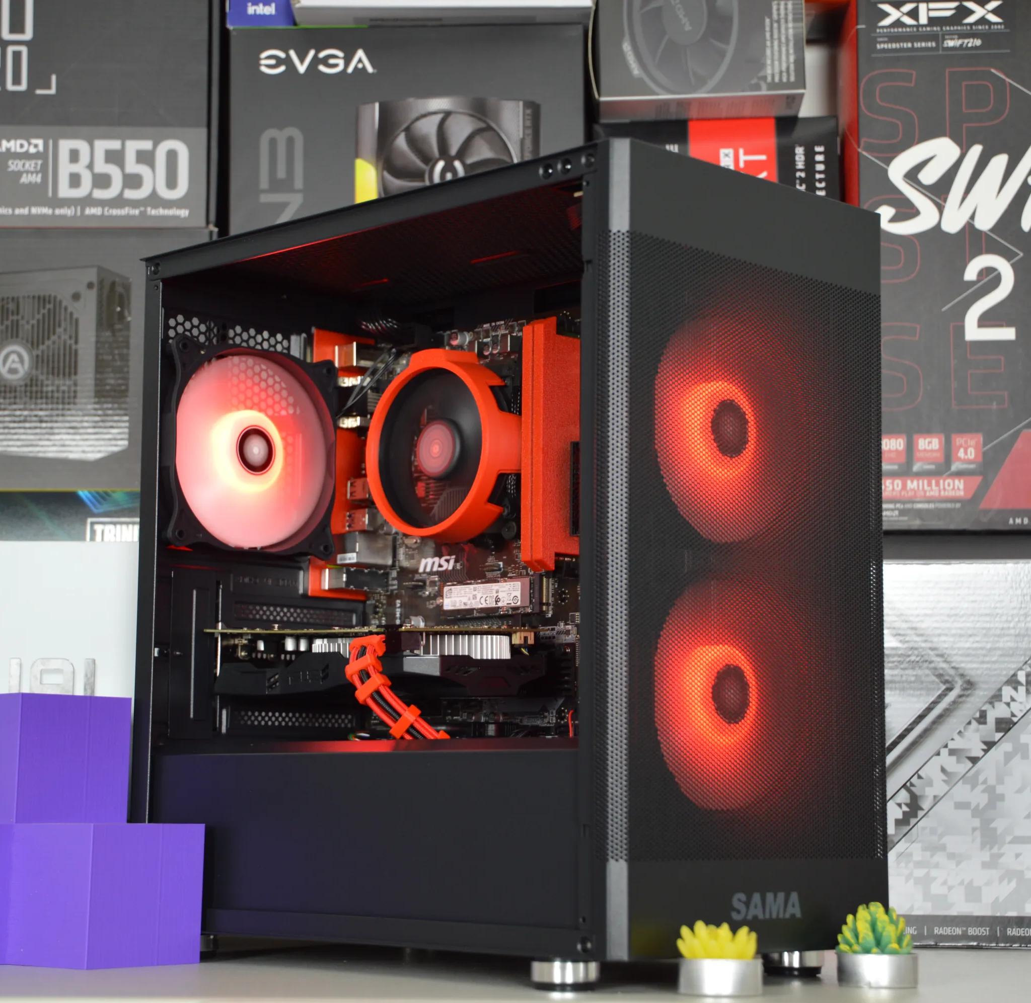 🥊130+ FPS BUDGET FORTNITE PC🥊| GTX 1060 6GB | RYZEN 3 2300X | 16GB DDR4 RAM | 512 GB SATA SSD |