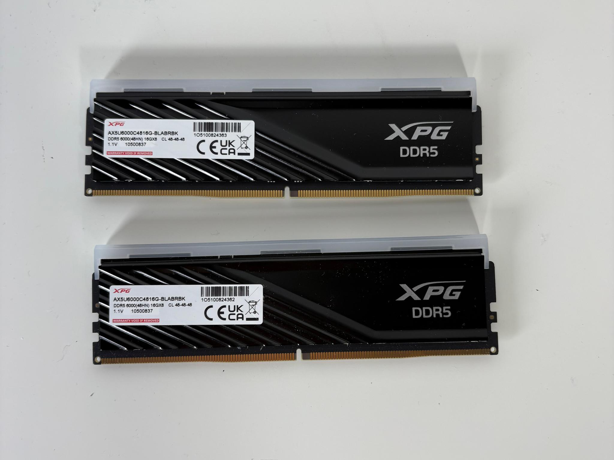XPG Lancer Blade RGB DDR5 32GB Kit 6000 MT/s