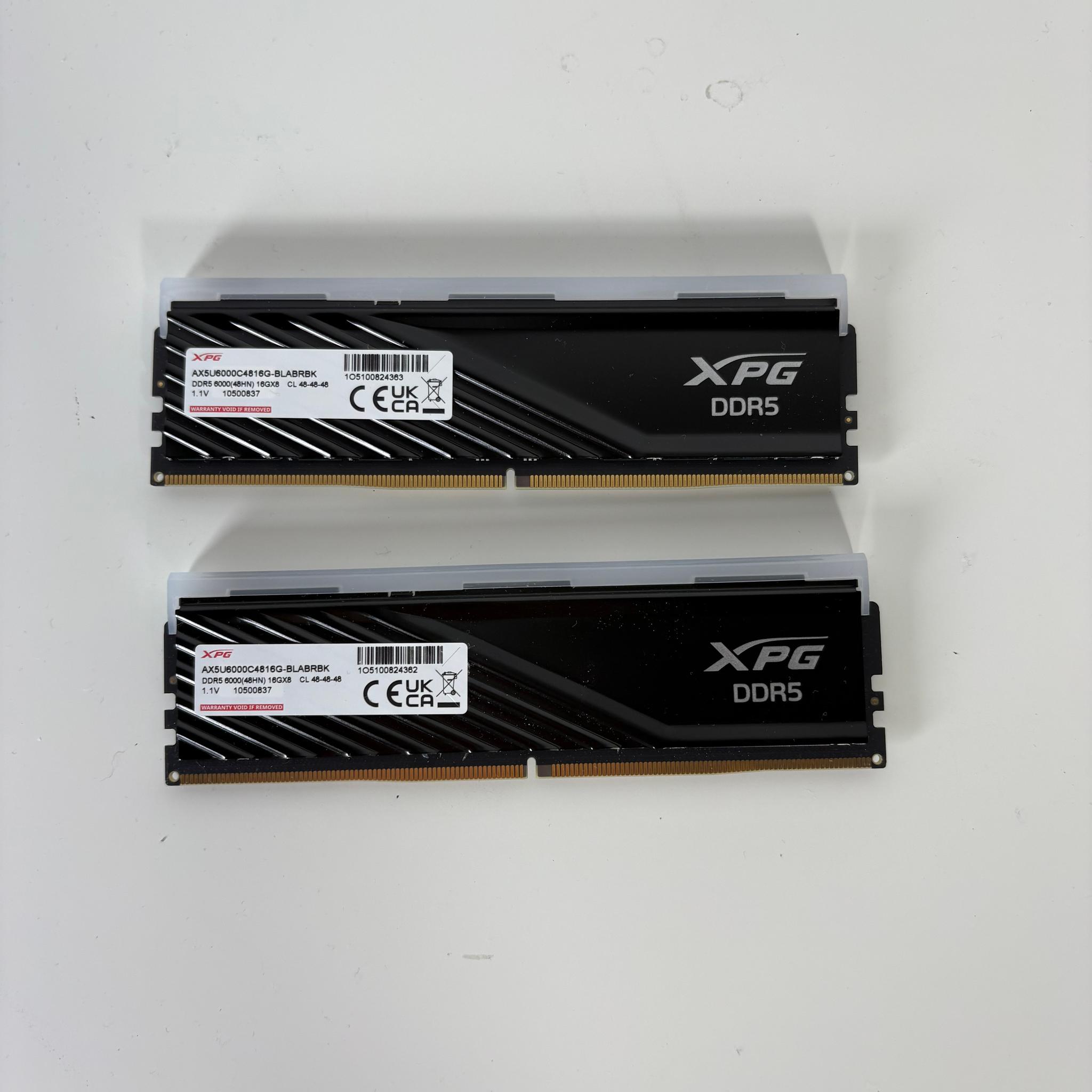 XPG Lancer Blade RGB DDR5 32GB Kit 6000 MT/s