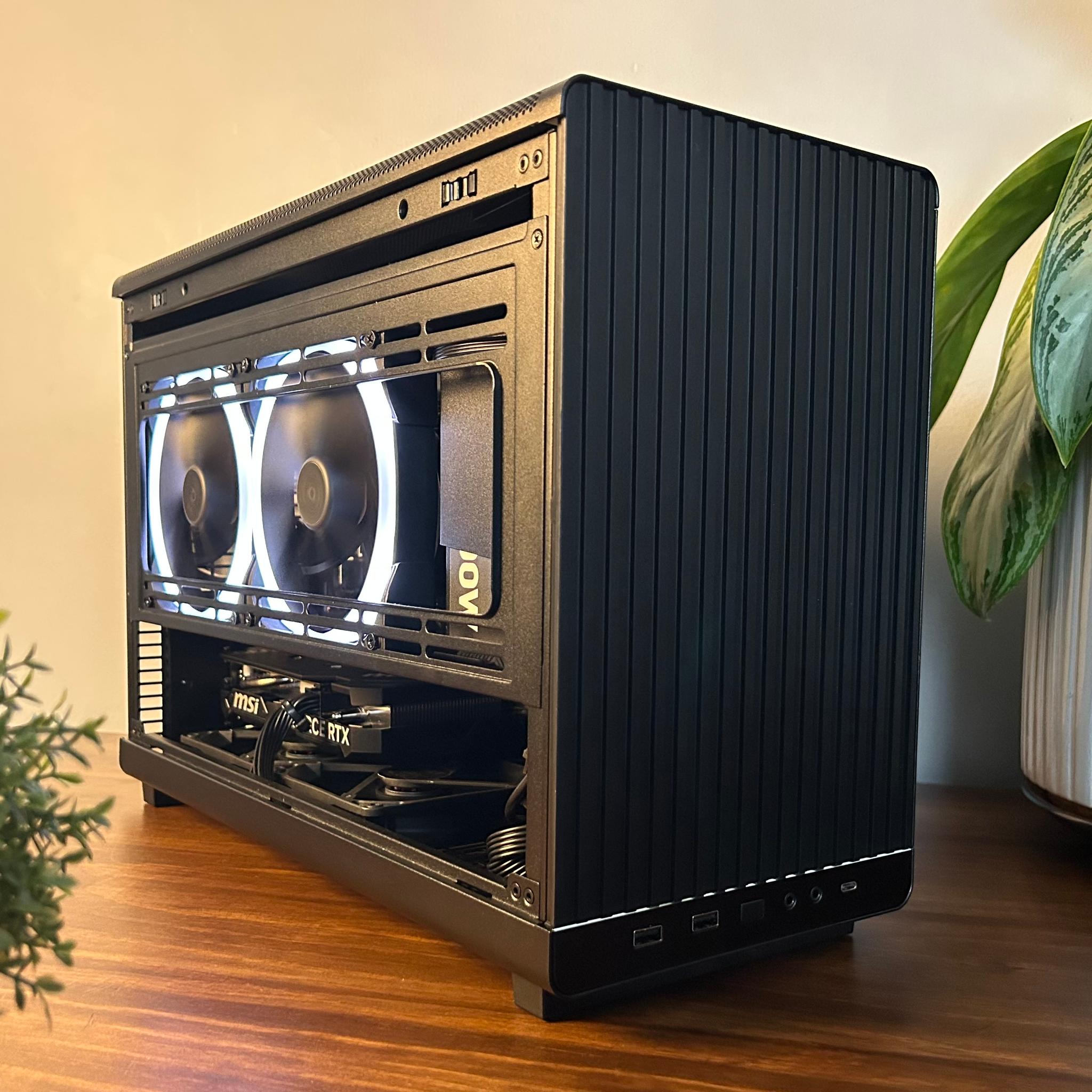 🎬⚫️A3 STEALTH EDITION RTX 4060 | Ryzen 5 5500 4.2GHz | 1TB Samsung SSD | WiFi | Windows 11 Pro⚫️🎬