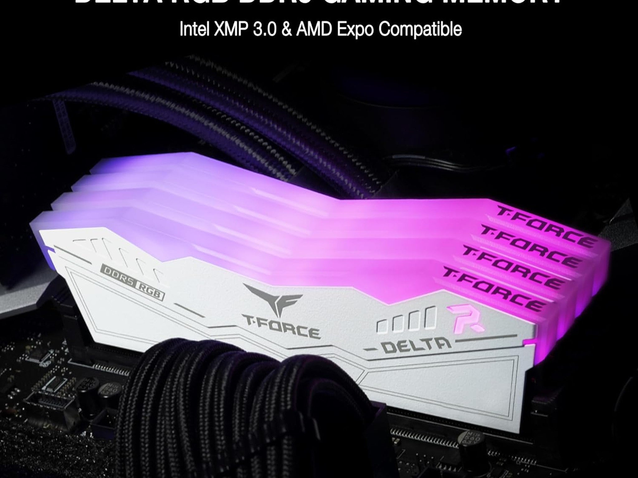 T-Force Delta RGB DDR5 RAM 2x16GB 6800MHz