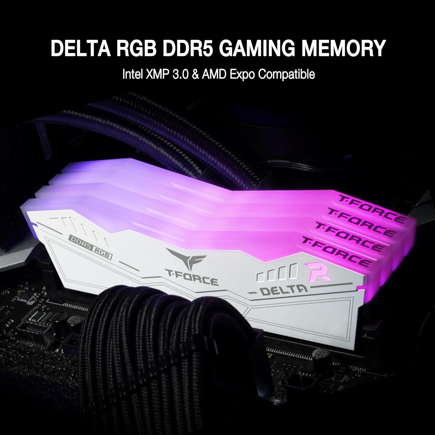 T-Force Delta RGB DDR5 RAM 2x16GB 6800MHz