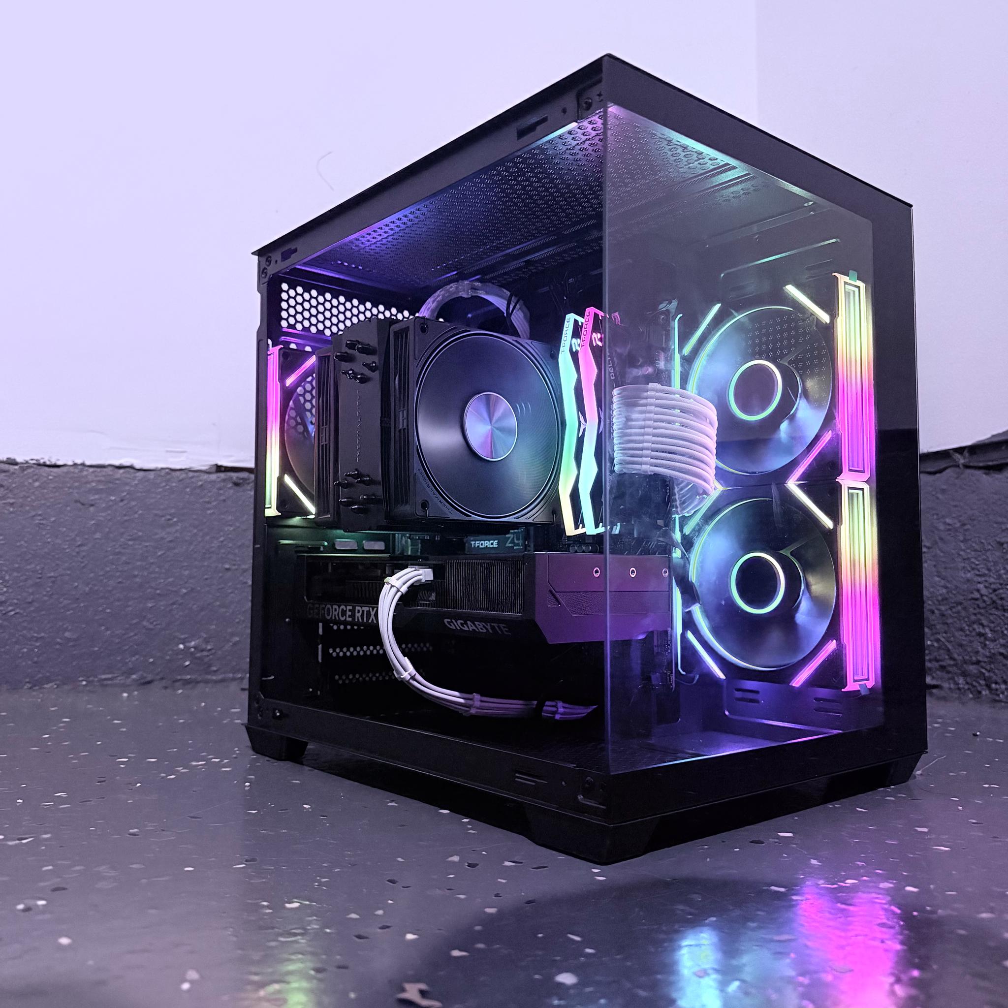 ⚫️"Spectral Mirage"🌈 | 1440p Gaming | Ryzen 7 7800X3D | RTX 4070 Super | 32GB DDR5 | 2TB SSD