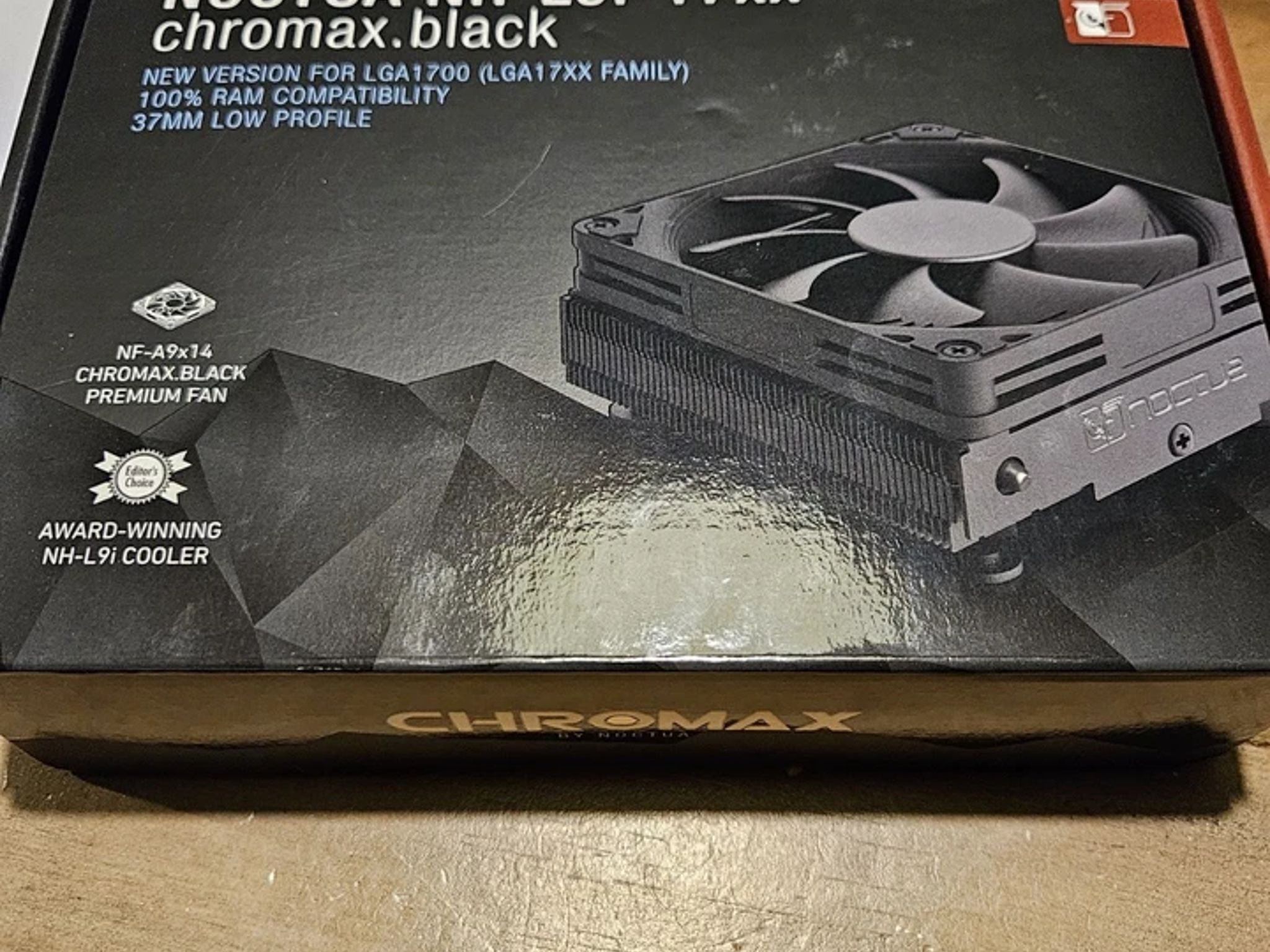 Noctua NH-L9i-17xx 92mm CPU Fan with Heatsink - chromax.black