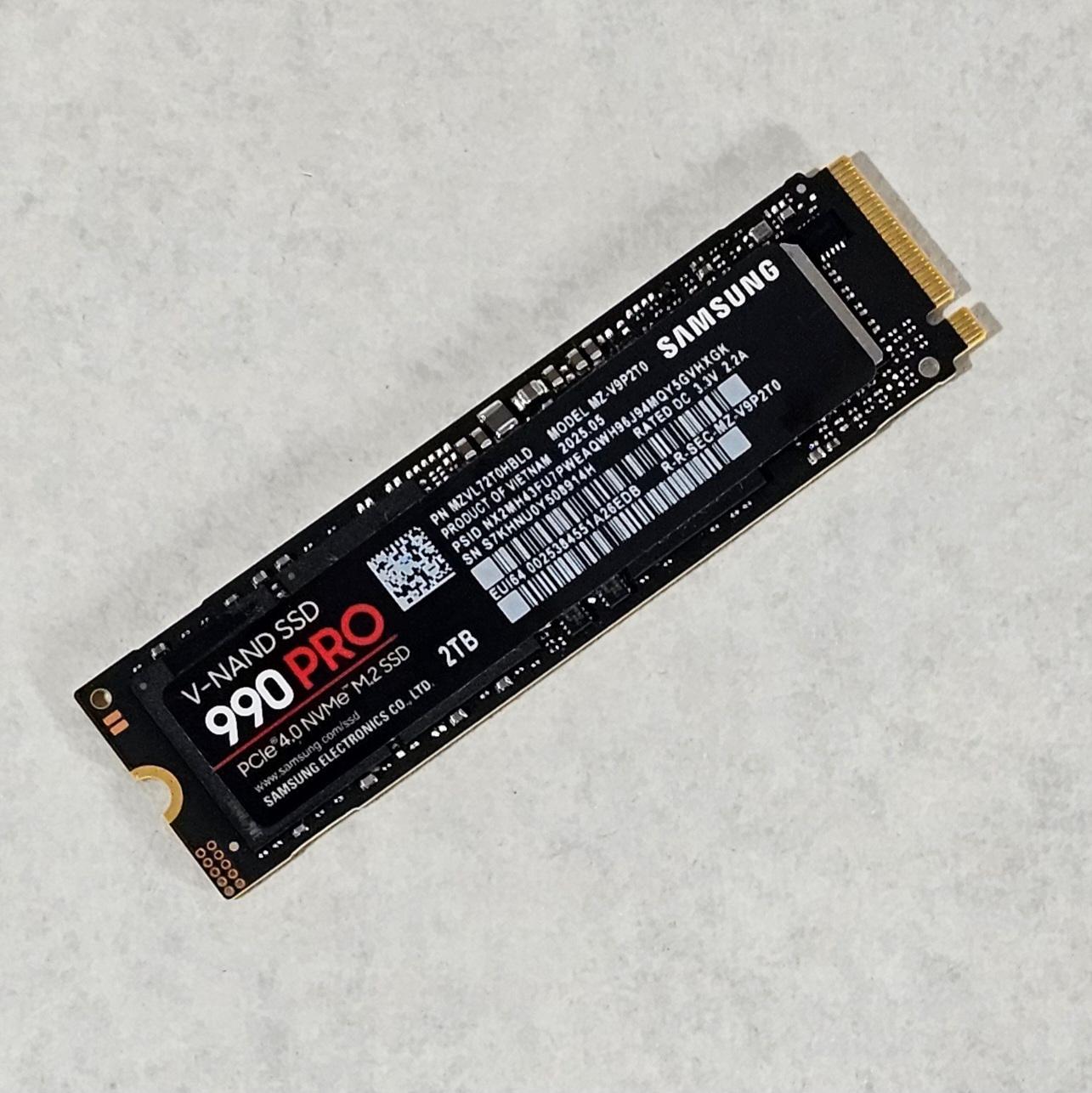 2TB NVMe M.2 SSD Samsung 990 PRO