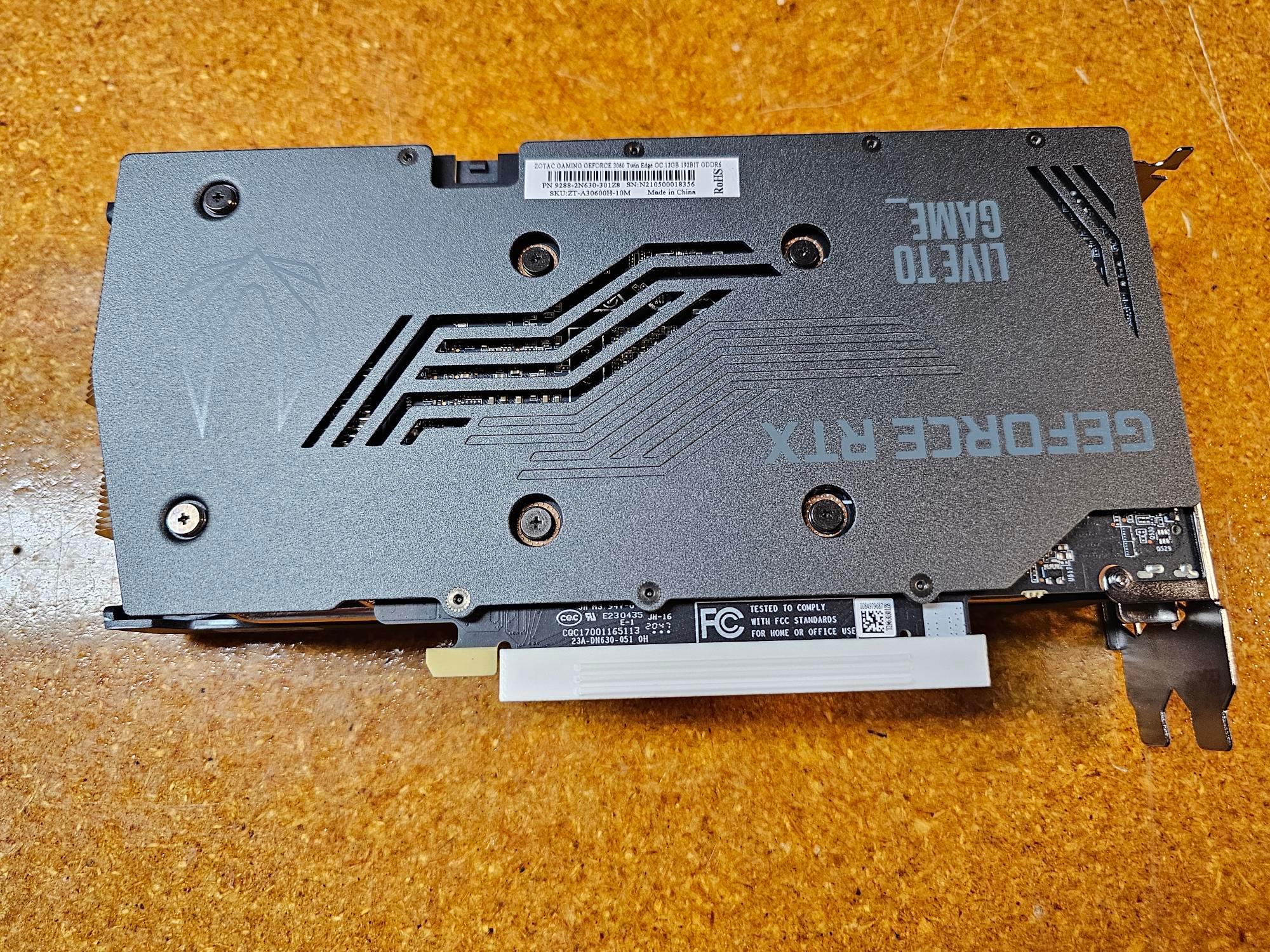 ZOTAC GAMING Twin Edge OC GeForce RTX 3060 12GB