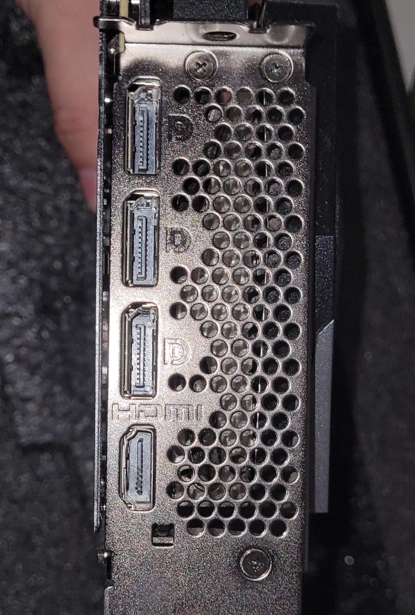 3060ti  ( NVIDIA MSI 3060 Ti Gaming X LHR Dual-Fan 8GB )