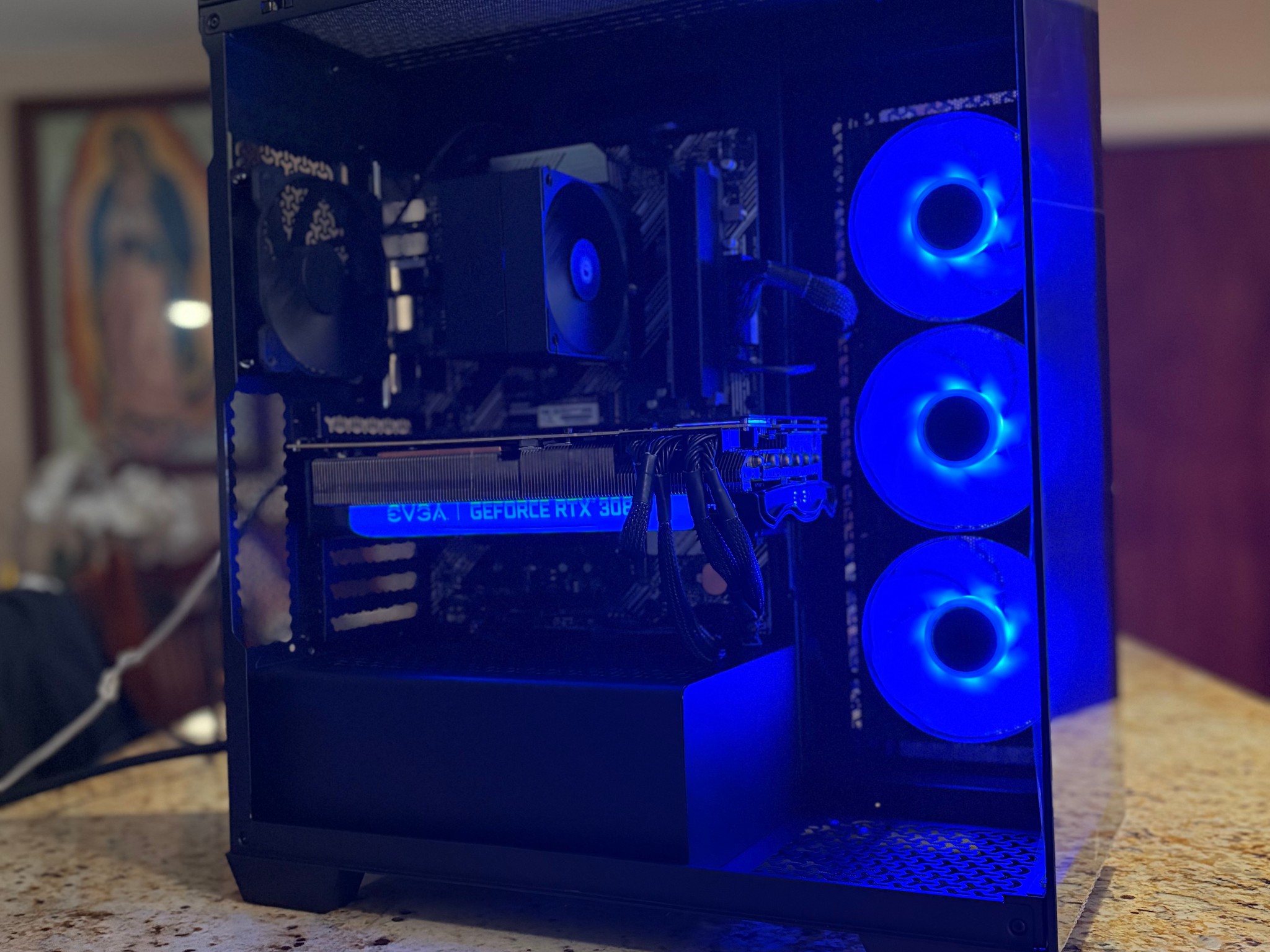Black Gaming PC | RTX 3080 10GB | RYZEN 7 3700X | 16GB RAM | 1TB NVME SSD | Wi-Fi + Bluet...
