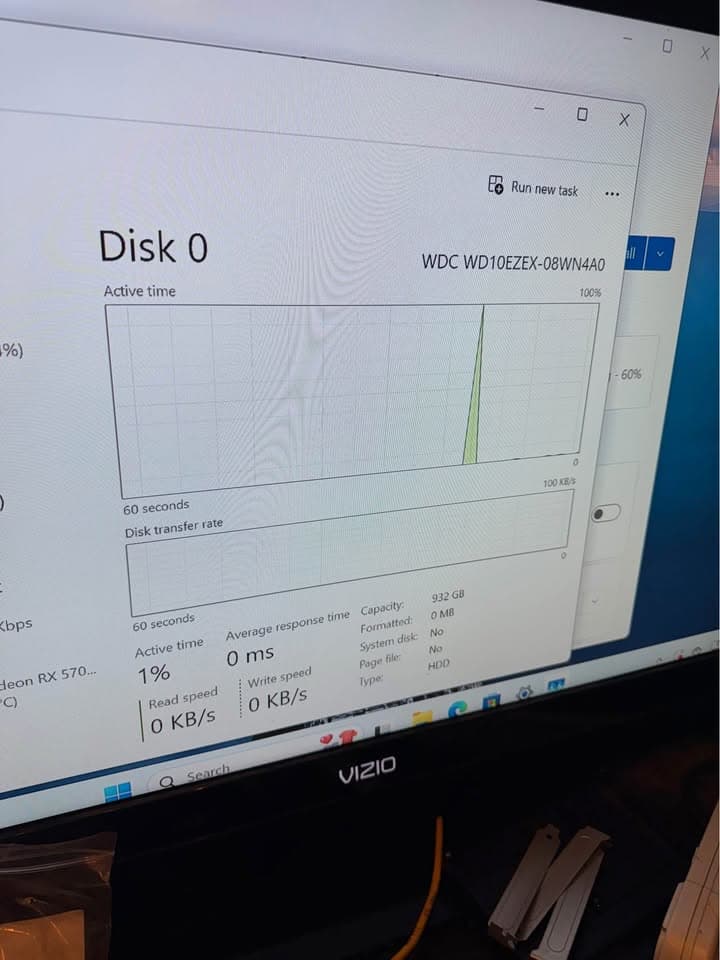 1080p Gaming PC! RX 5700XT 8gb, Intel 6 core, 32GB RAM, WINDOWS 11, 1TB hdd, 240gb ssd