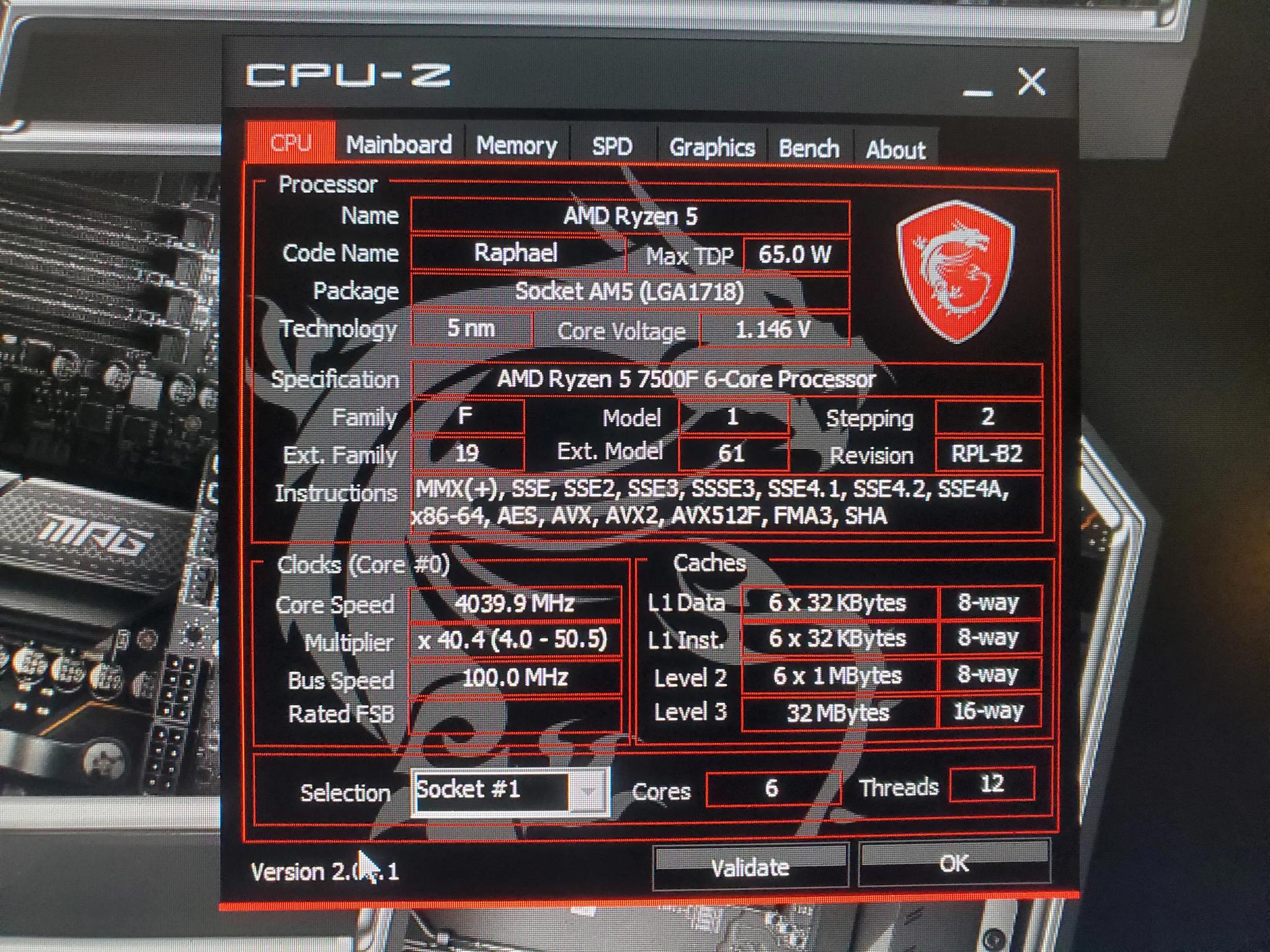 Ryzen 5 7500F|RX6700 XT| AM5 Gaming PC
