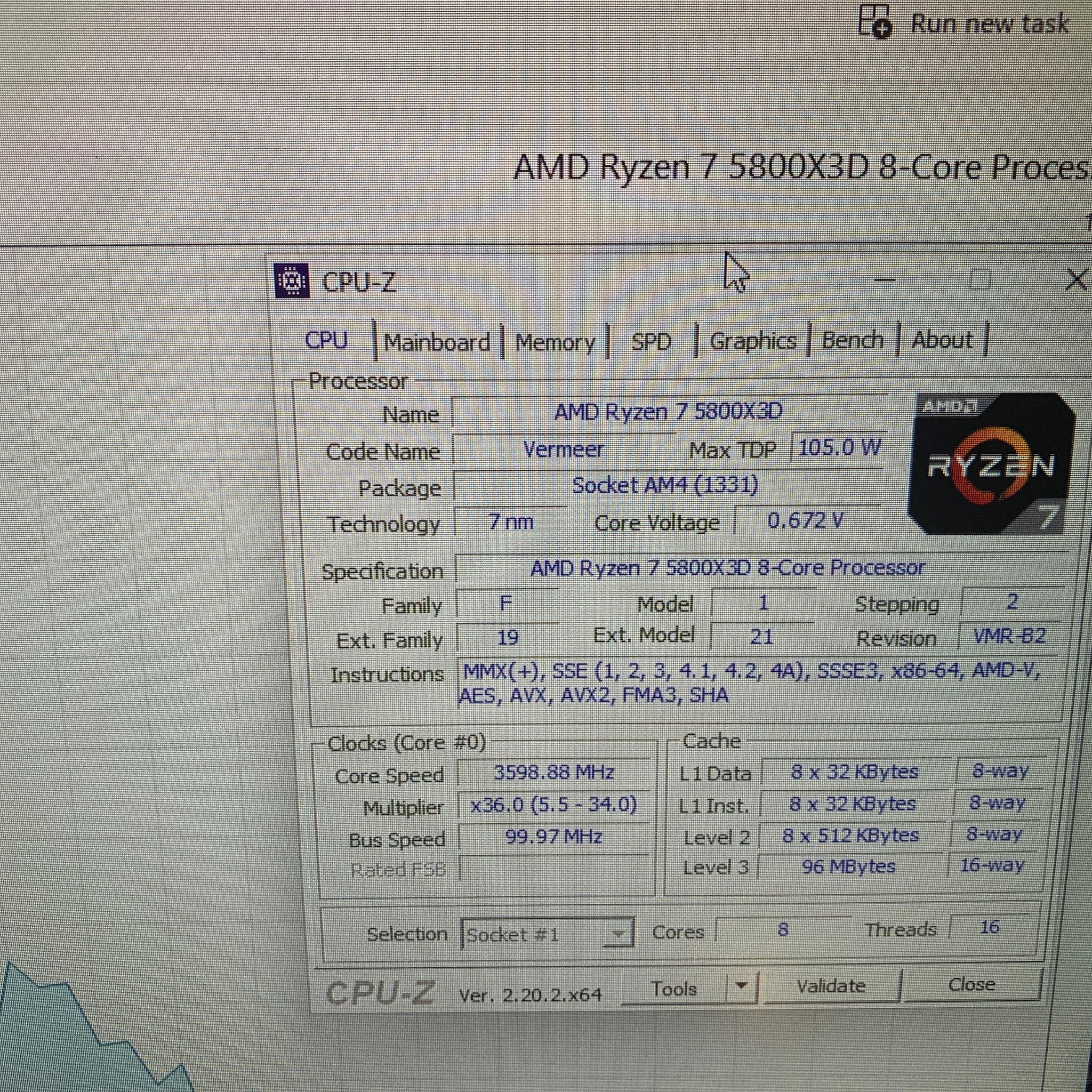 AMD Ryzen 7 5800X3D 10th Anniversary Edition CPU