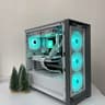**🎄🚀 Tech FrostBite - Xmas Mode 🚀🎄- i5-13600K-32GB-RTX3060 White** Upgraded 13th Gen + Power Supply