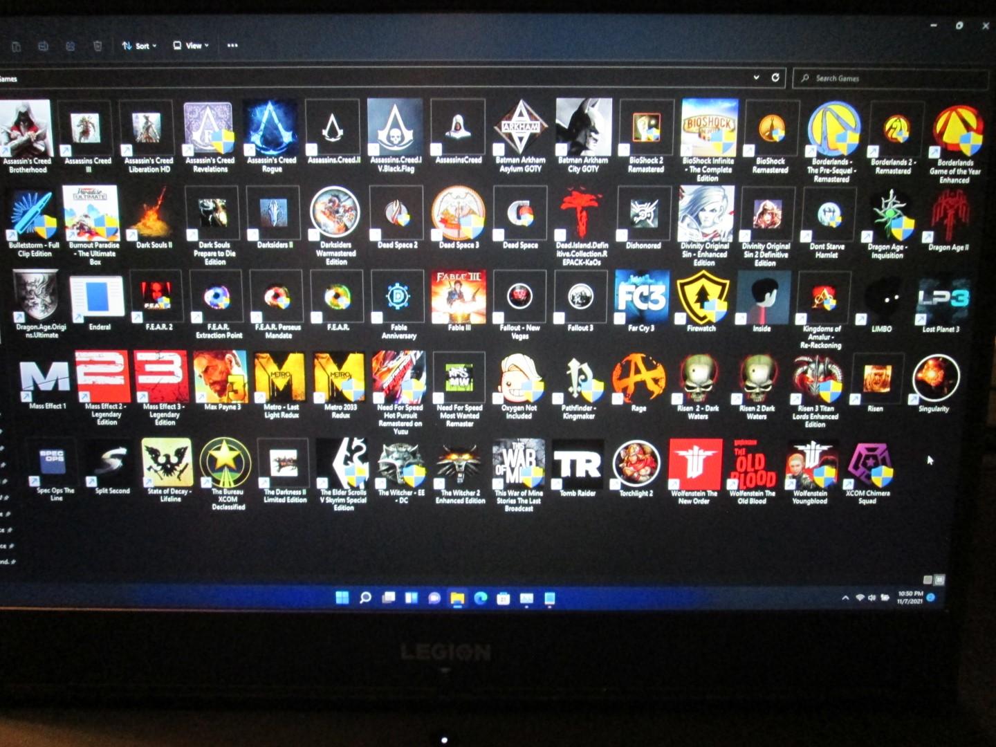 Lenovo Legion Y540-17lrh Windows 11 GTX 1660TI +Games