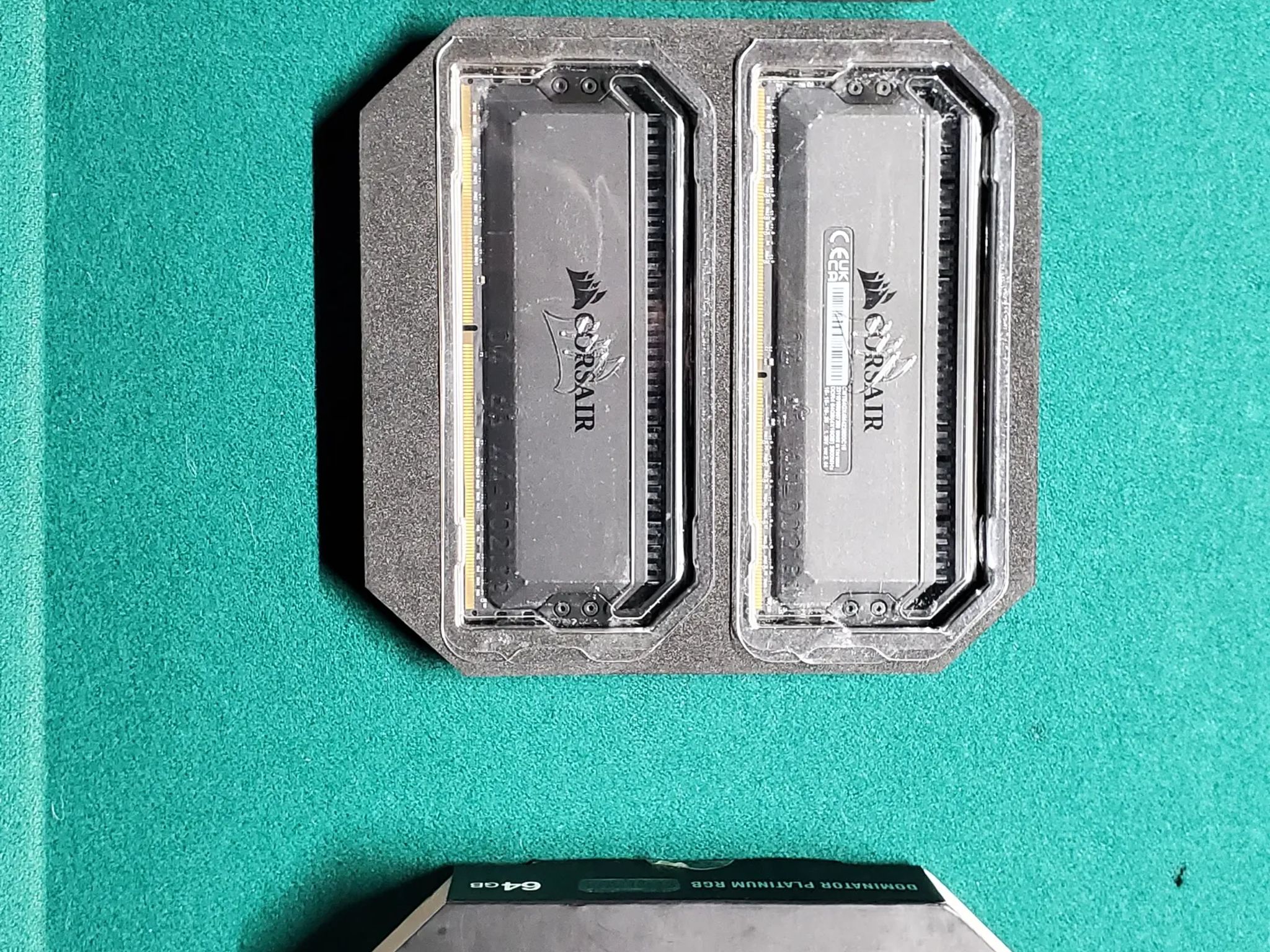 64G Corsair Dominator Platinum DDR4 3600 4X16