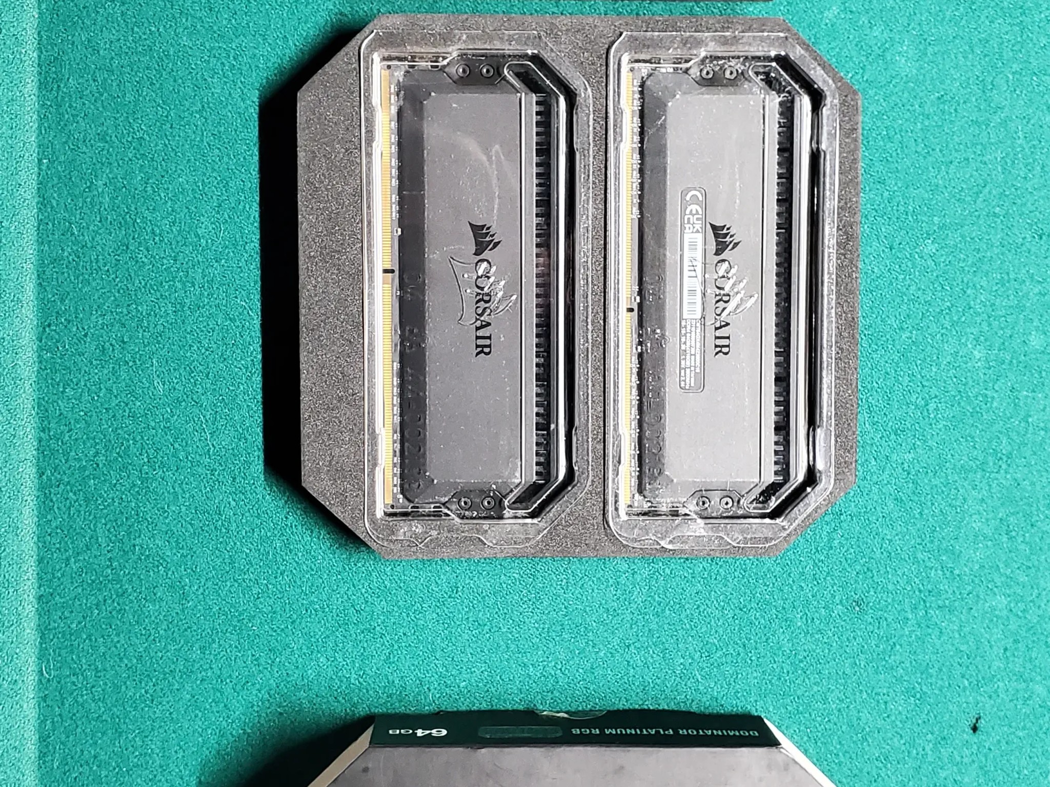 64G Corsair Dominator Platinum DDR4 3600 4X16