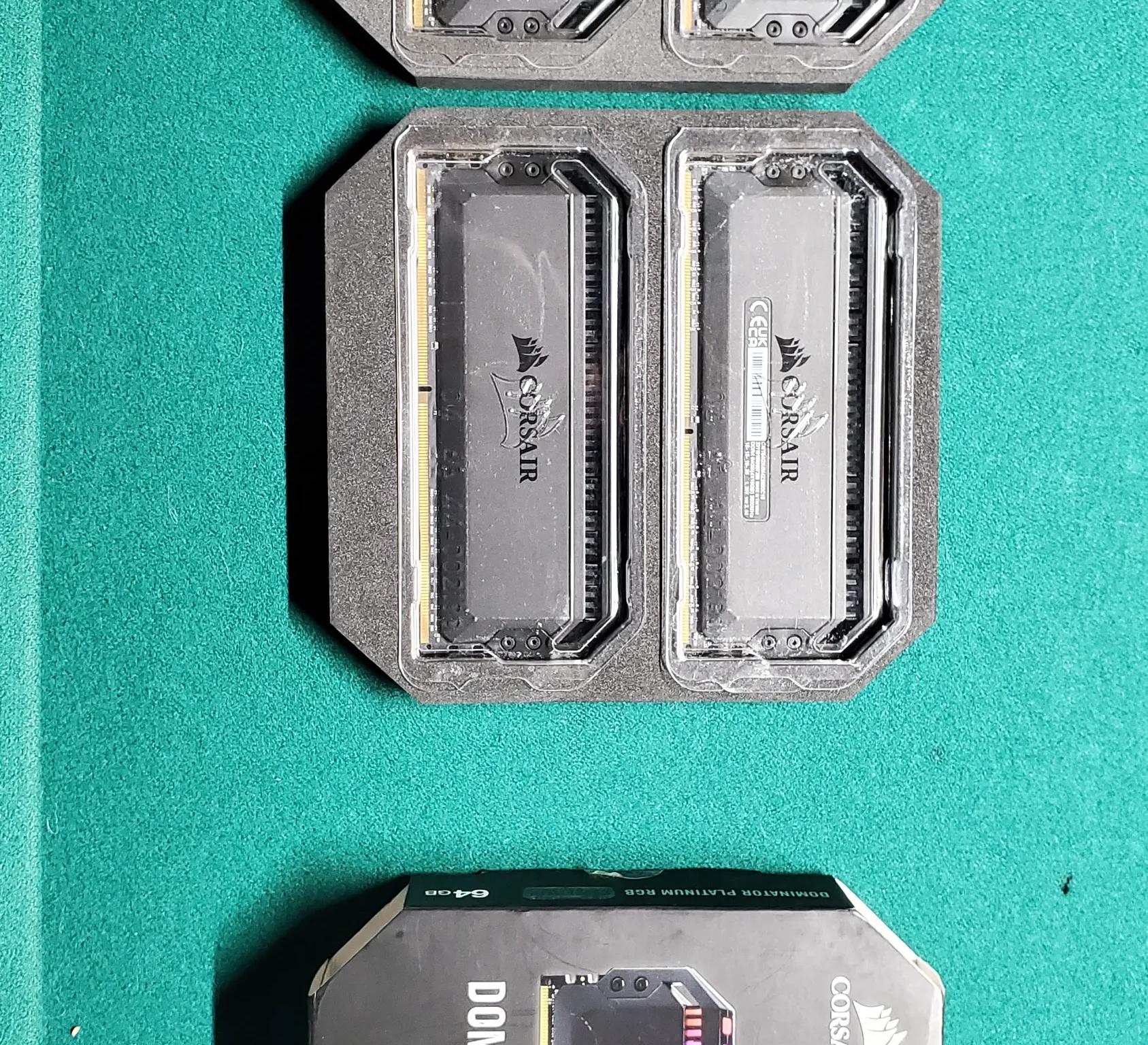 64G Corsair Dominator Platinum DDR4 3600 4X16