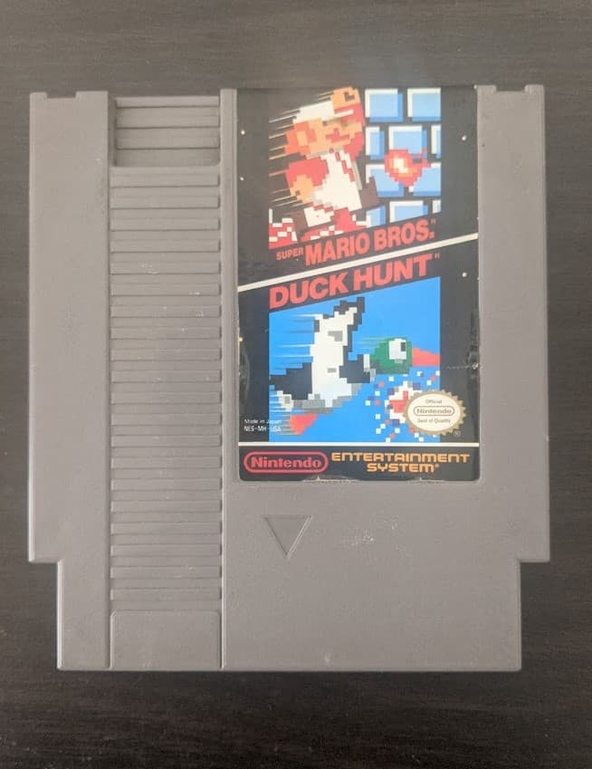Nintendo Entertainment System Console + Controller & Game 