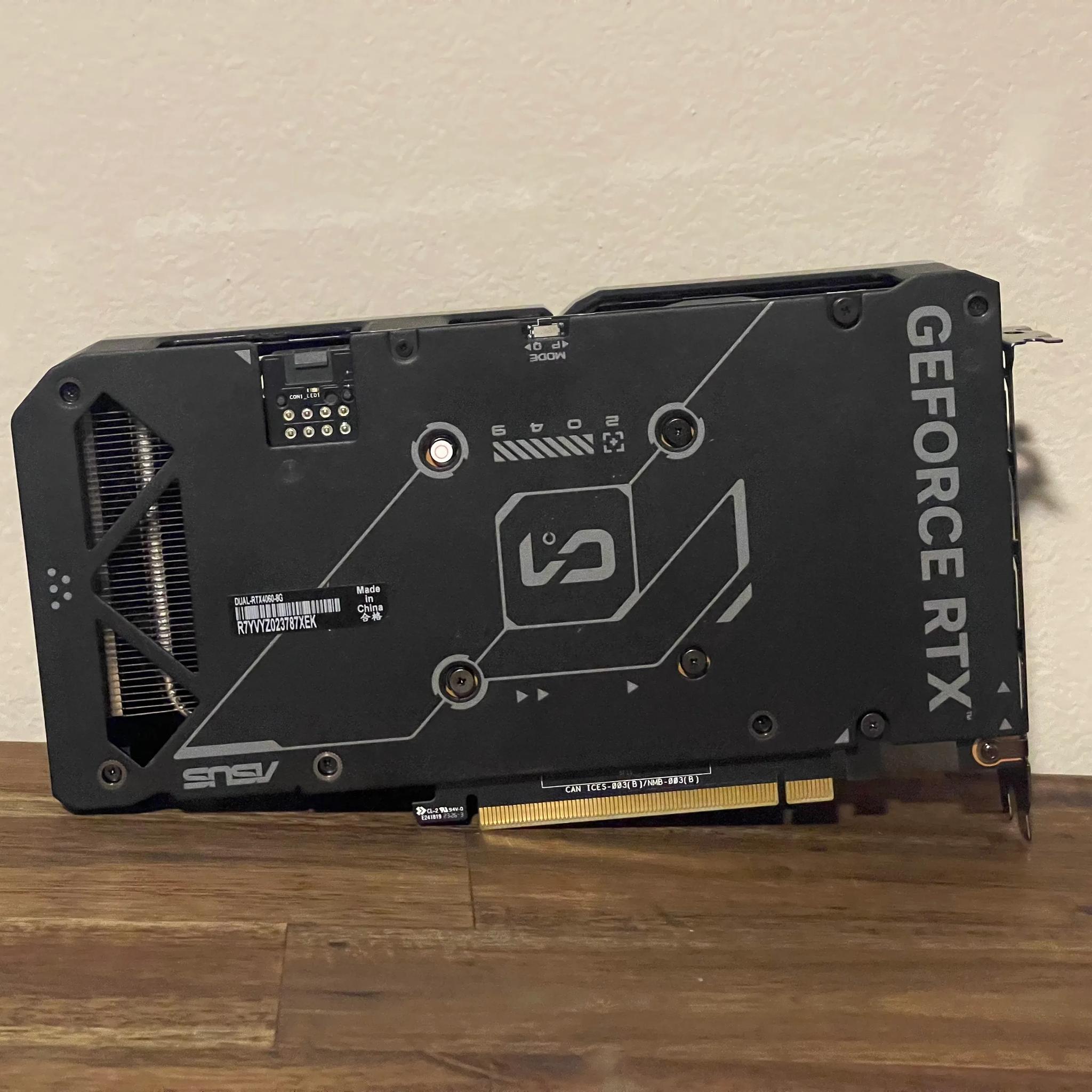 ASUS Dual GeForce RTX™ 4060 8GB GDDR6