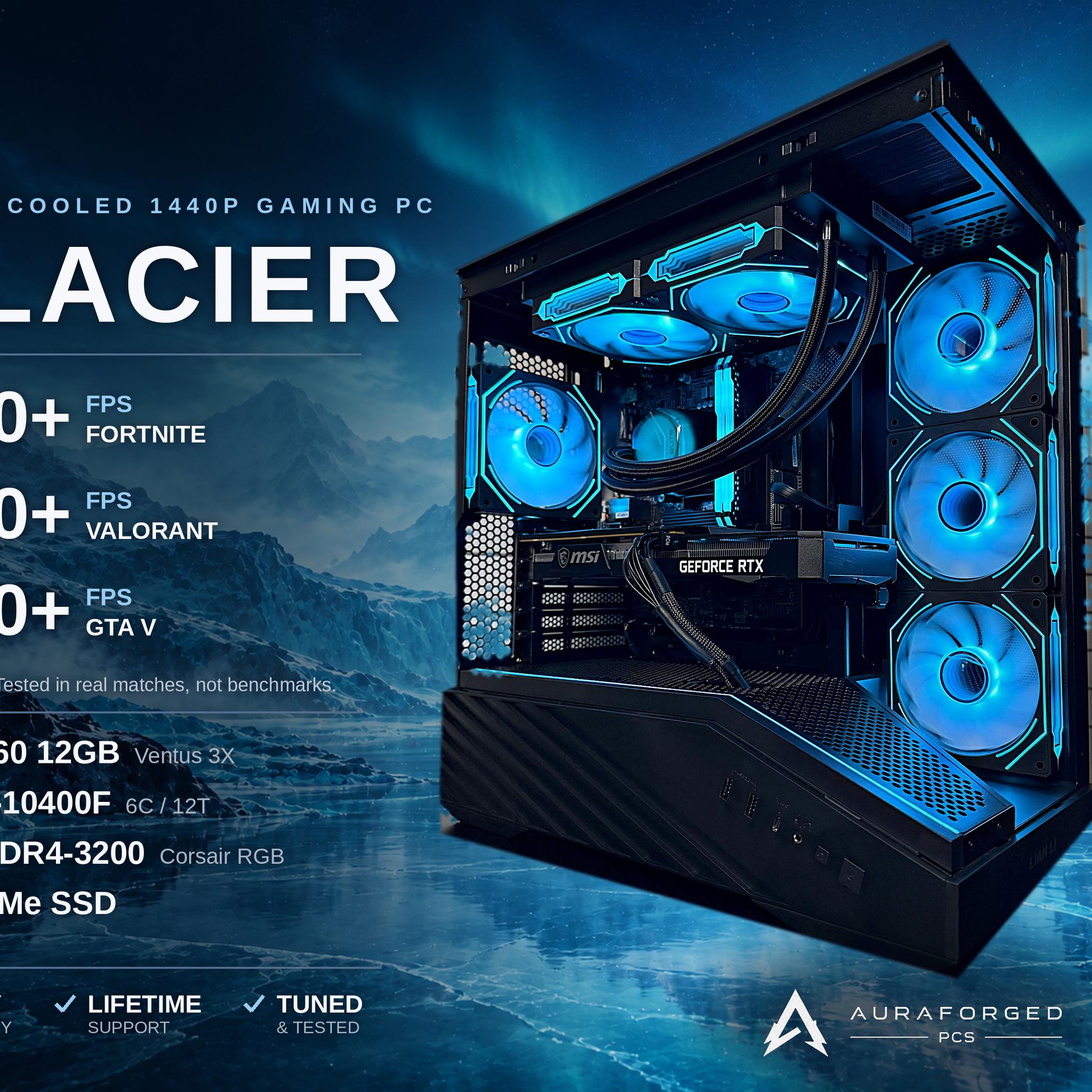 Powerful 1440p Gaming PC — RTX 3060 12GB | i5-10400F | 16GB RAM | 1TB NVMe | 250+ FPS Fortnite