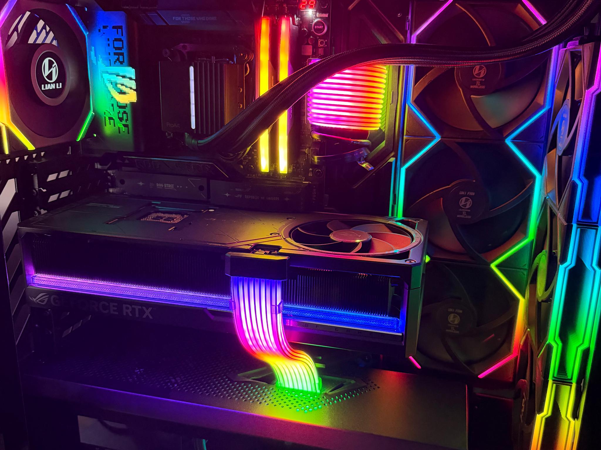 Asus Astral RTX 5090 OC 32GB + AMD Ryzen 9 9950X3D