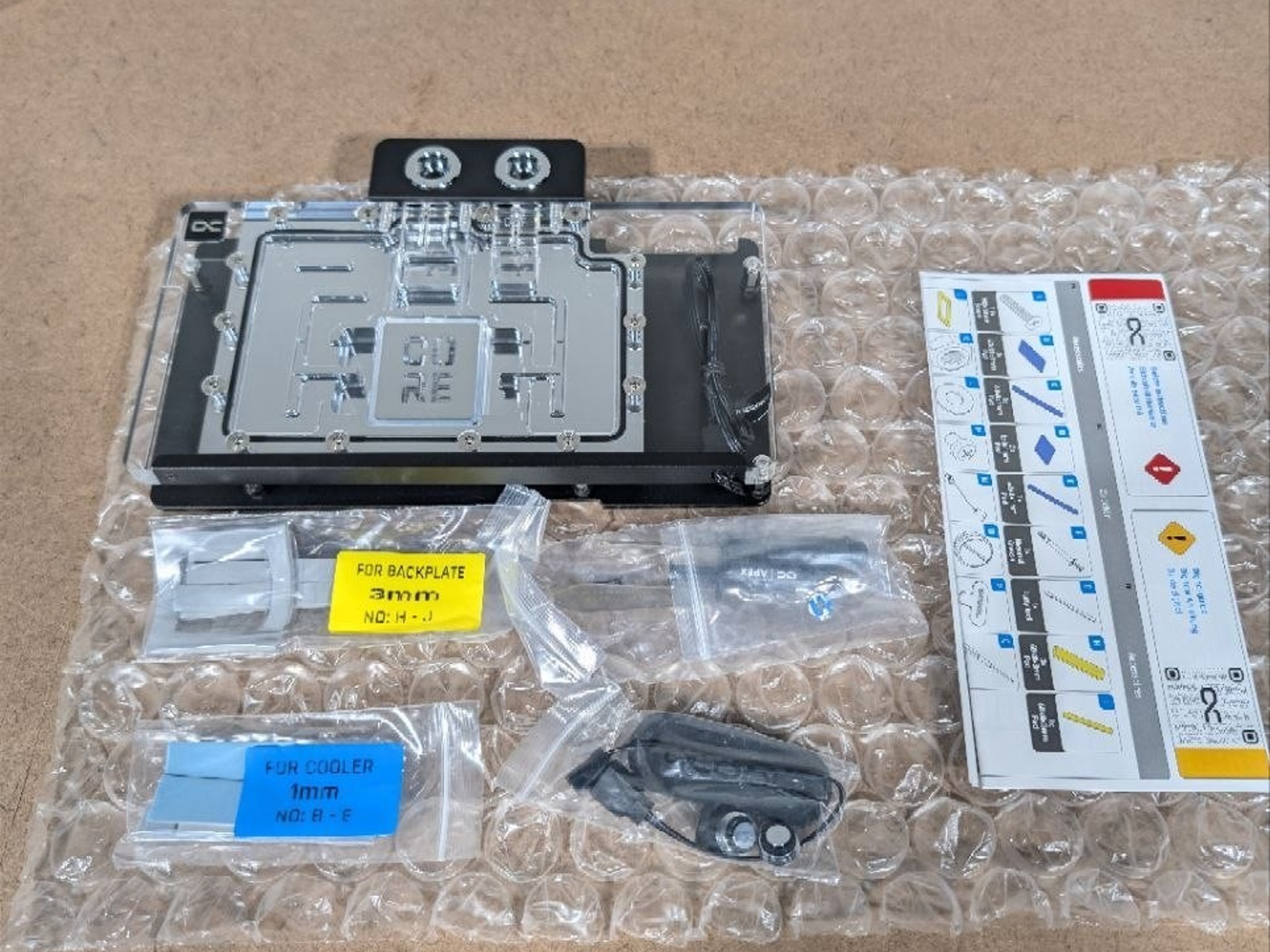 Alphacool Core RX 9070 XT TUF + Prime with Backplate (14779)