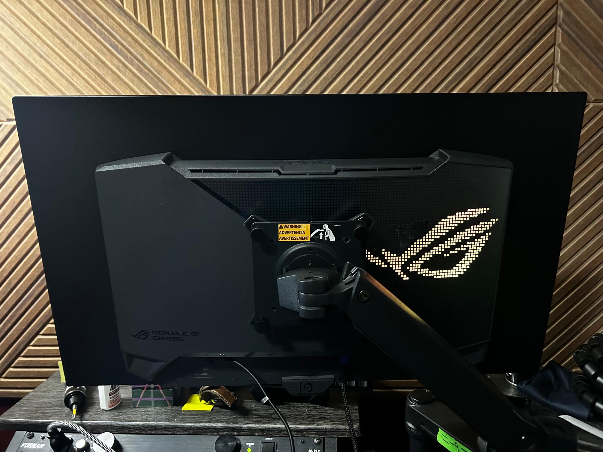 ASUS ROG Swift 27" 2K QHD (2560 x 1440) 240Hz Gaming Monitor (PG27AQDM) (Screen Protector Still On!)