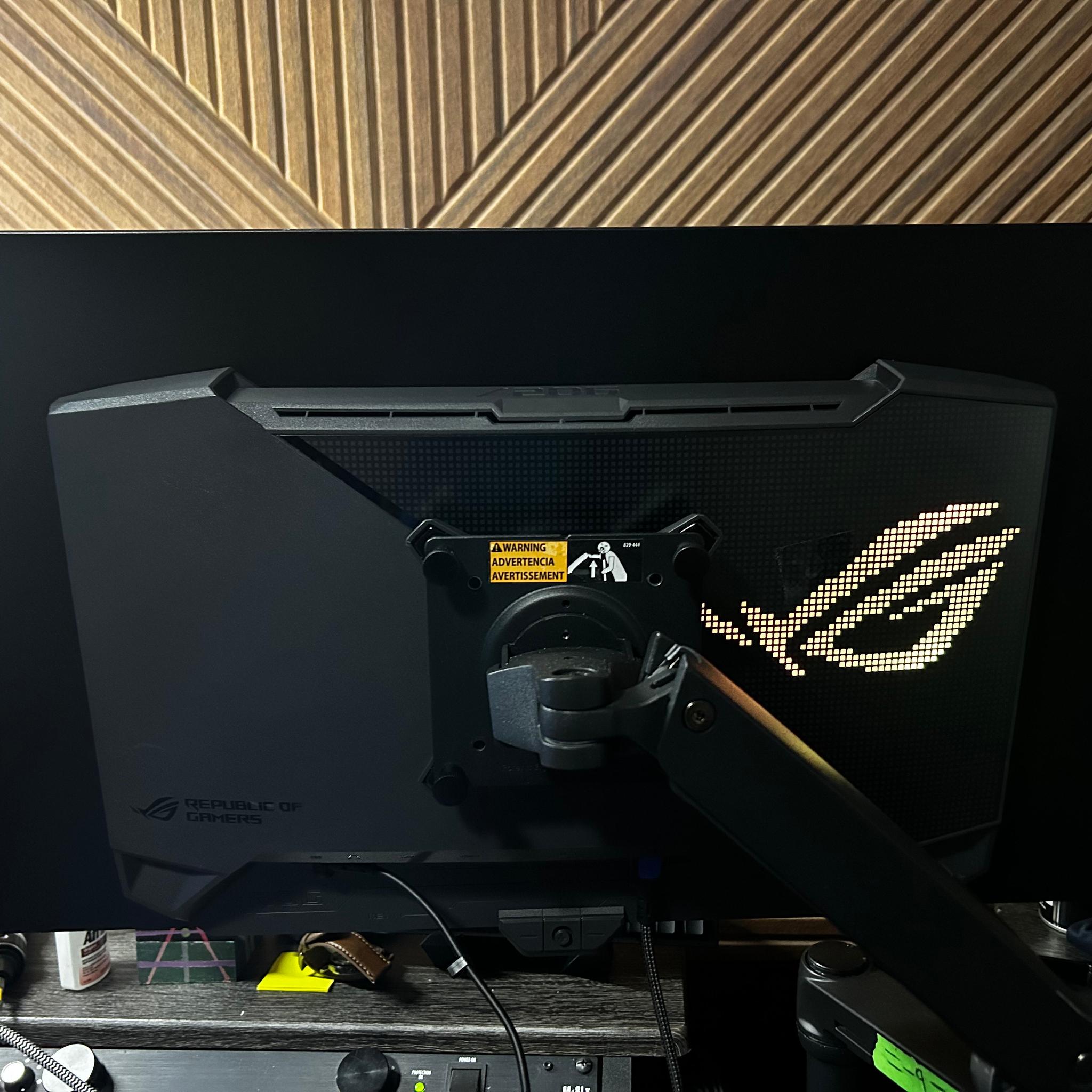 ASUS ROG Swift 27" 2K QHD (2560 x 1440) 240Hz Gaming Monitor (PG27AQDM) (Screen Protector Still On!)