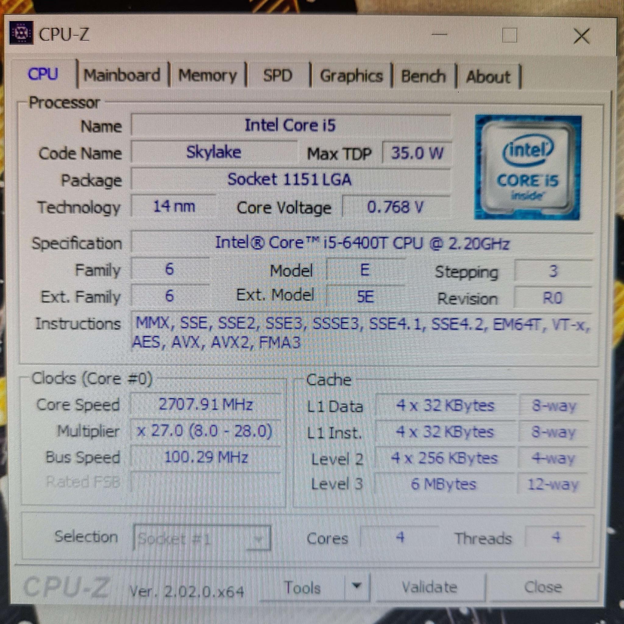 ASUS TUF Z270 MARK 1 motherboard combo loaded with Intel i5 6400-T CPU Noctua Cooler 32GB DDR4 SSD