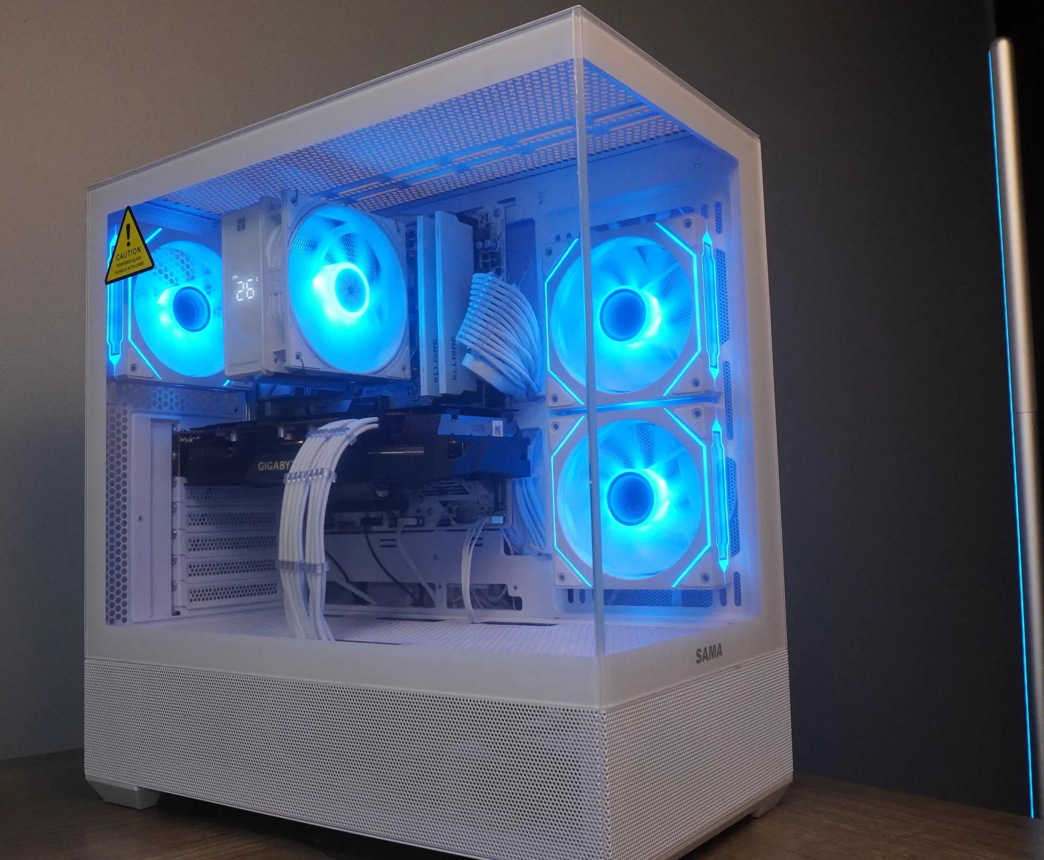 🤍CLEAN🤍 Price To Performance 💪 GAMING MACHINE 🧡RX 5700XT 🧡 Ryzen 5 5600 | 32GB | 1TB | WIFI