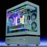 STEALTH 🧊|🖥 Ryzen 9800X3D, RX 9070XT, 2TB 4.0 nvme, 32GB DDR5 RGB White Gaming Pc