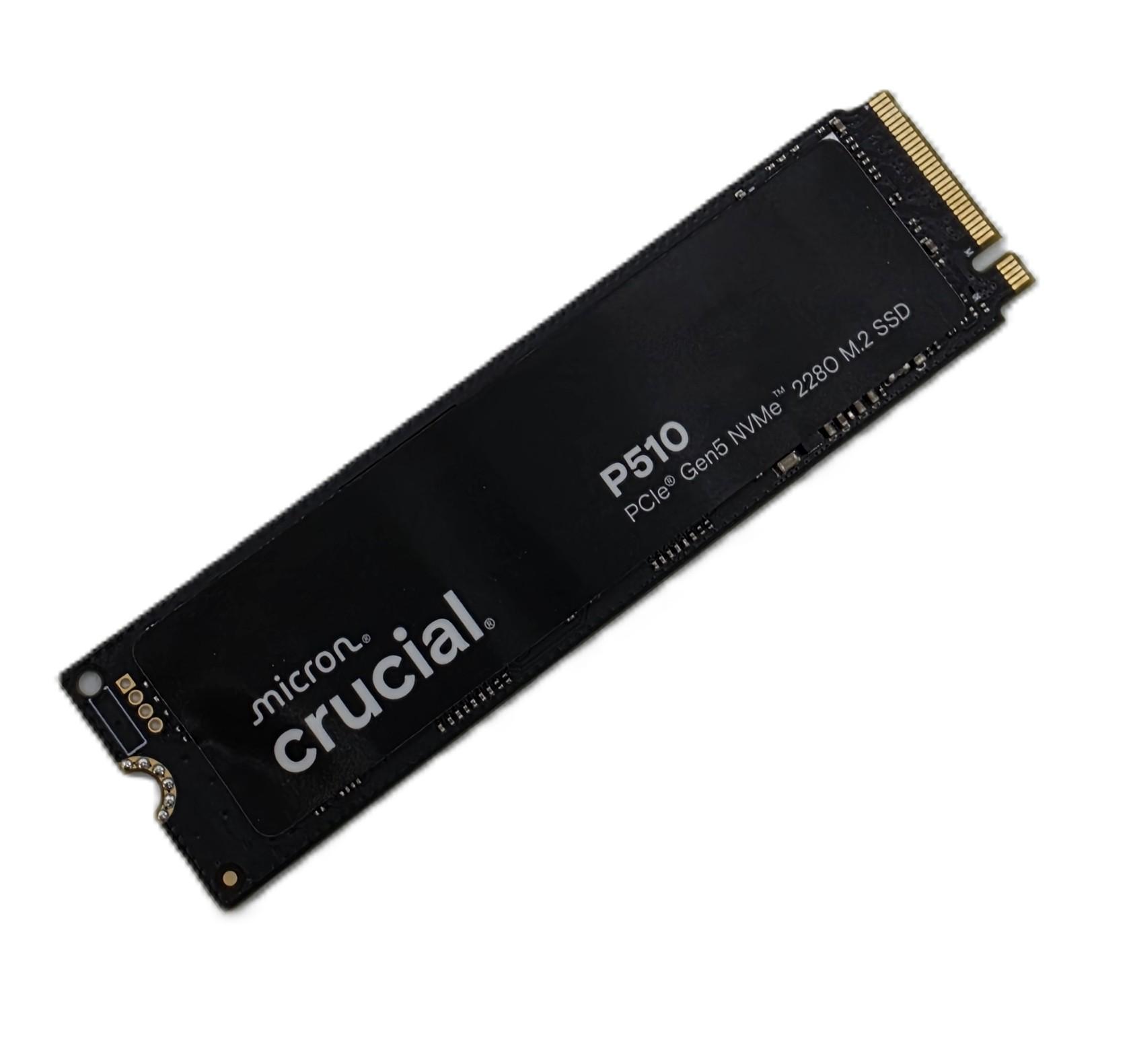 Crucial P510 PCIe Gen5 NVMe 2TB SSD Like New