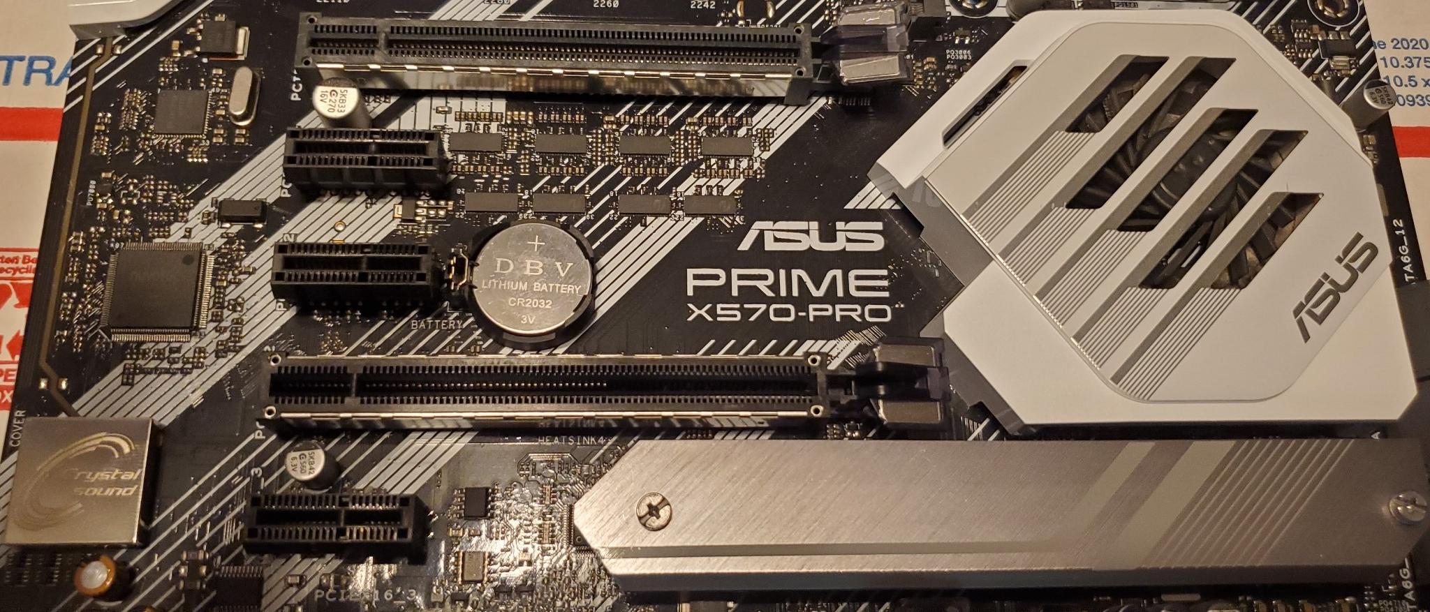 ASUS PRIME X570-PRO AM4 MOTHERBOARD