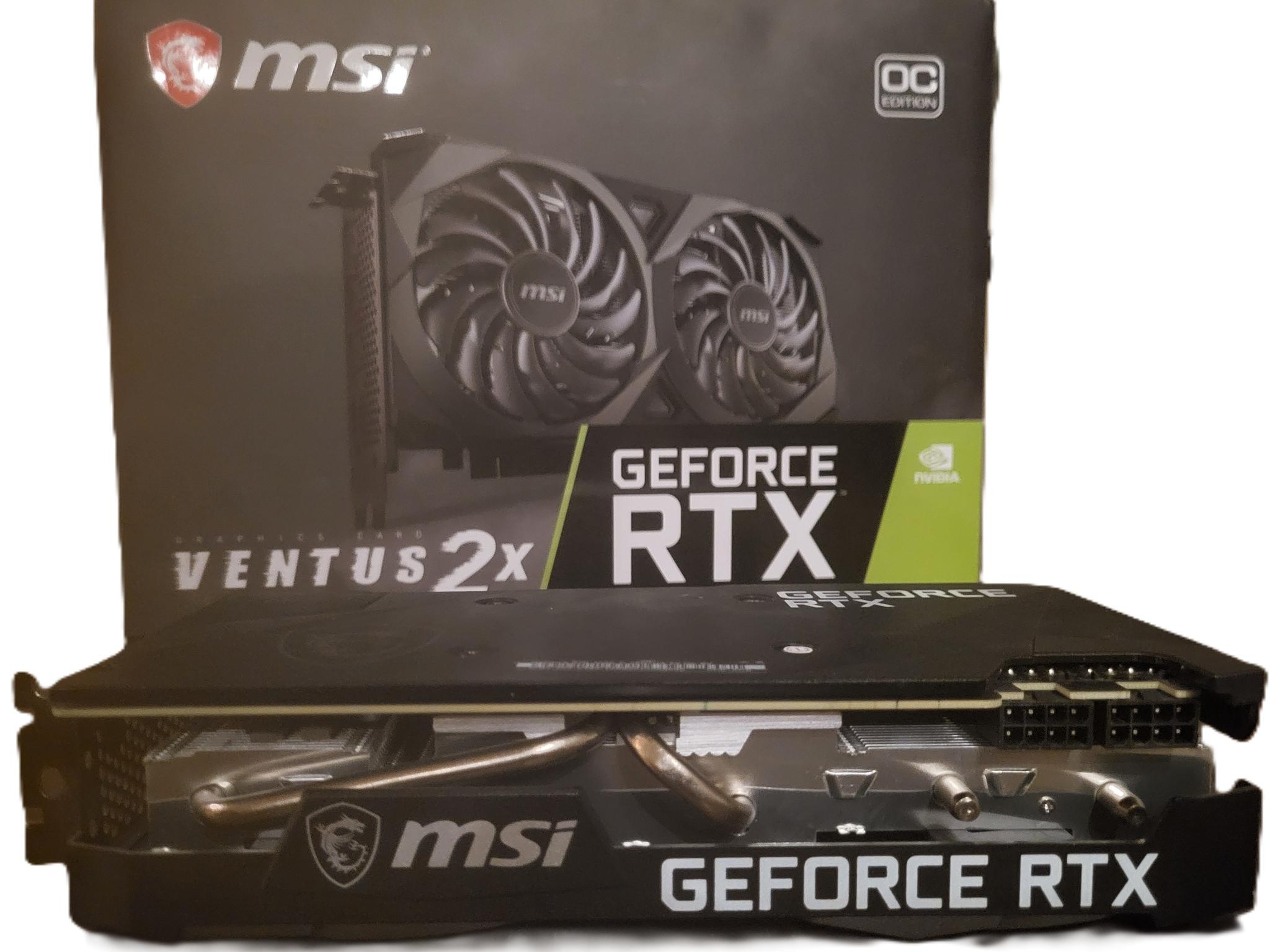 Used - MSI GeForce RTX 3060 Ti Ventus 2X OC Edition