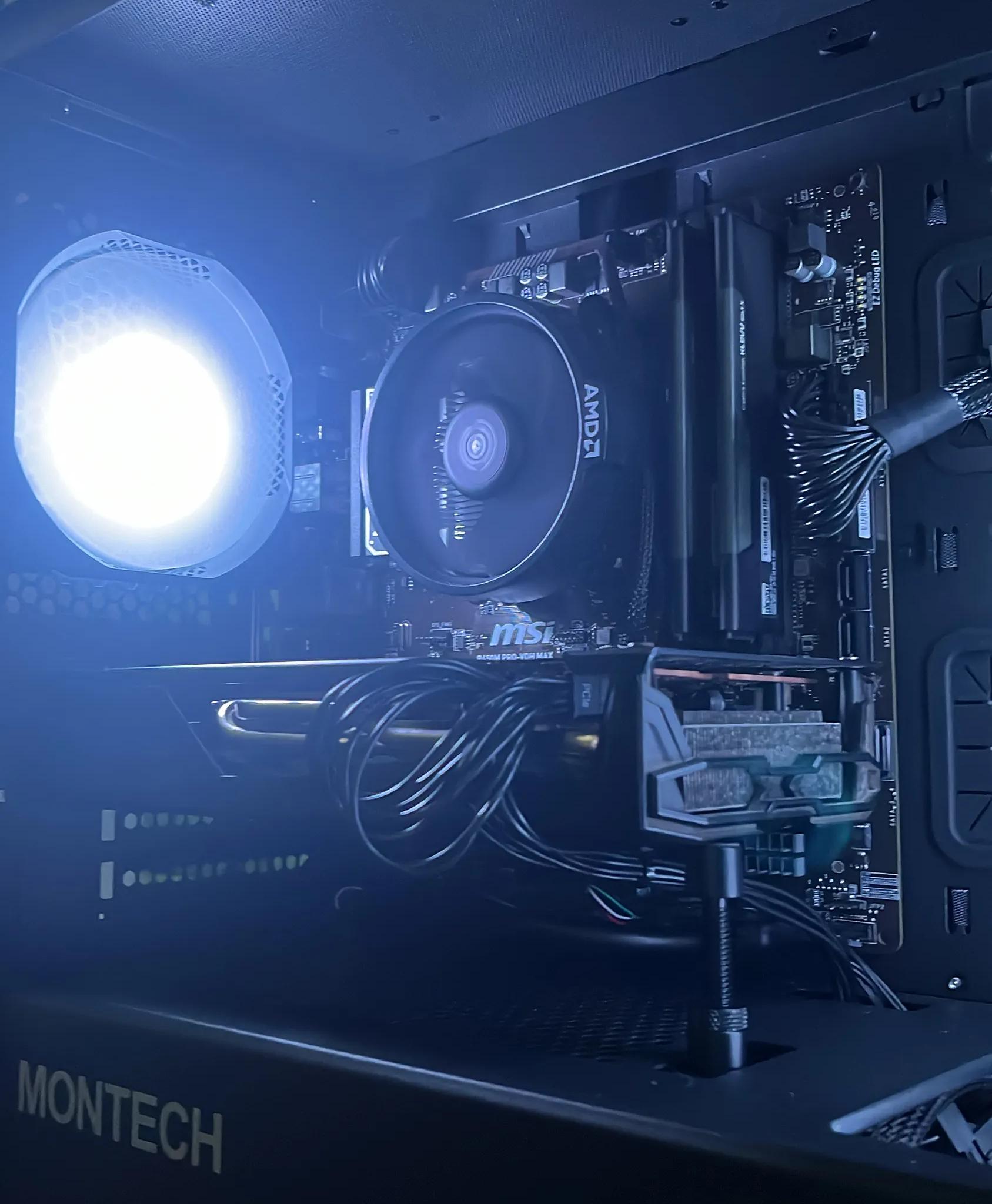 💰BIG SAVINGS💰 | 🖤DARK KNIGHT🖤 | 🔥AMD GAMING PC🔥 | Ryzen 5 4500 | Rx 5700xt | Wifi |