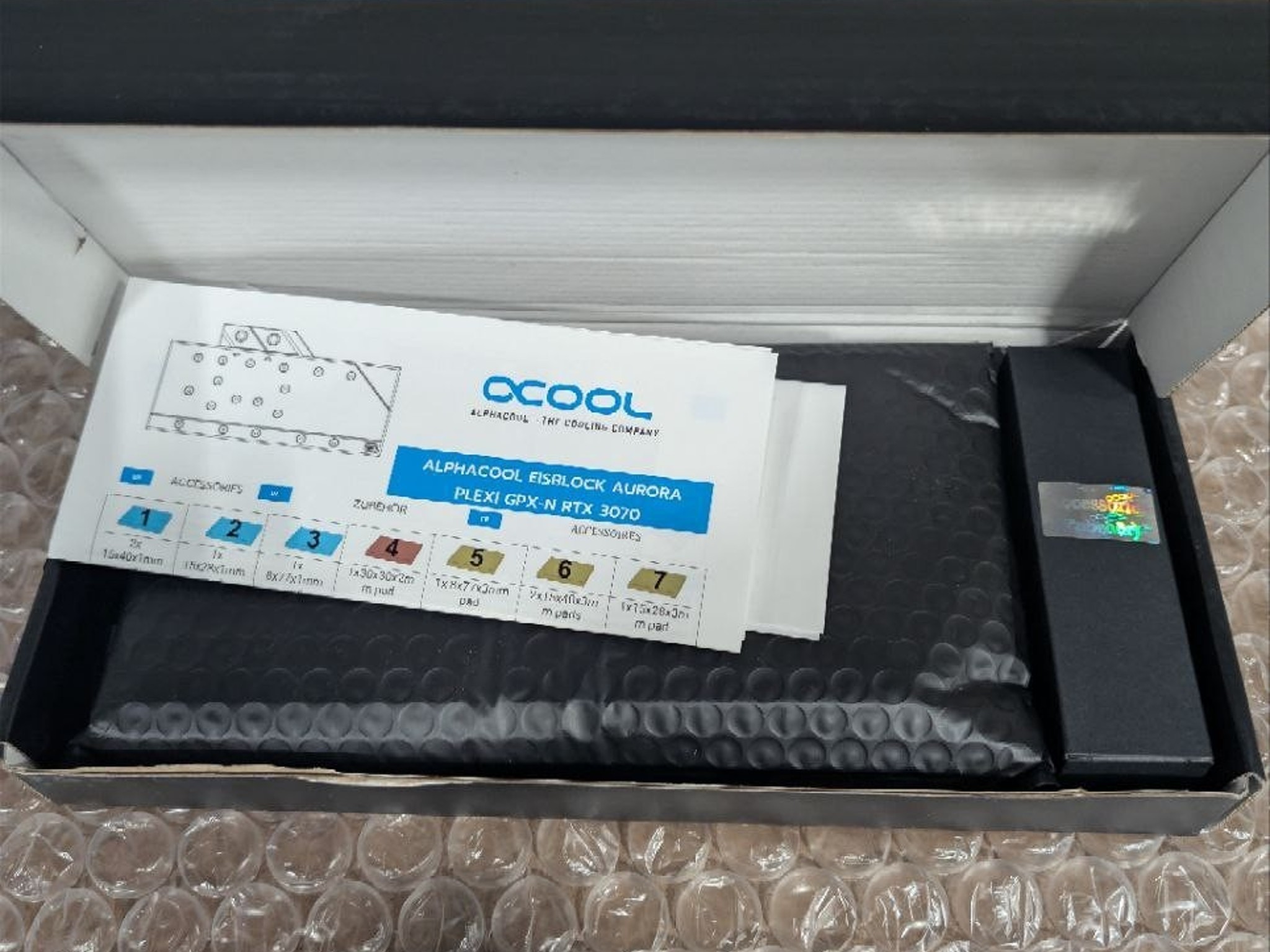 Alphacool Eisblock Aurora Acryl GPX-N RTX 3070 Reference with Backplate (11934)