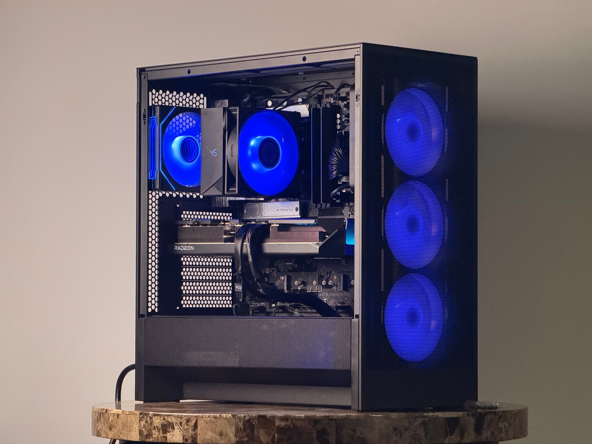 FREE SHIP 🖤🌈 BLK RGB Gaming PC | RX 9070 XT | Core 5 Ultra 250K Plus | 1 TB NVME | 32 GB DDR5 🌈🖤
